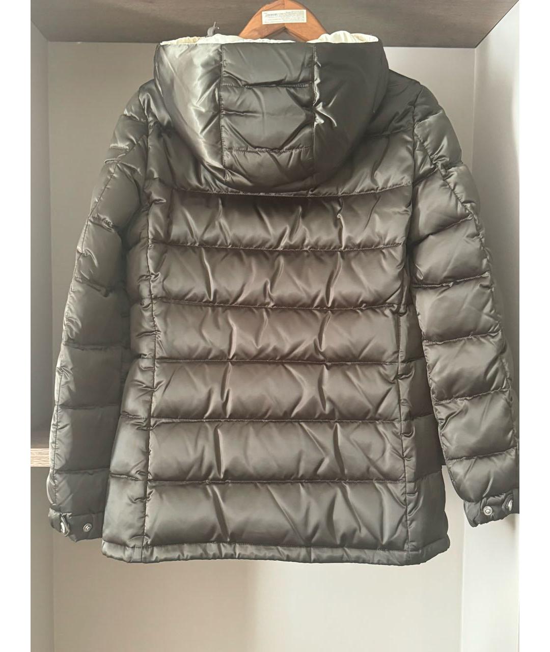 PRADA Зеленый полиамидовый пуховик, фото 3