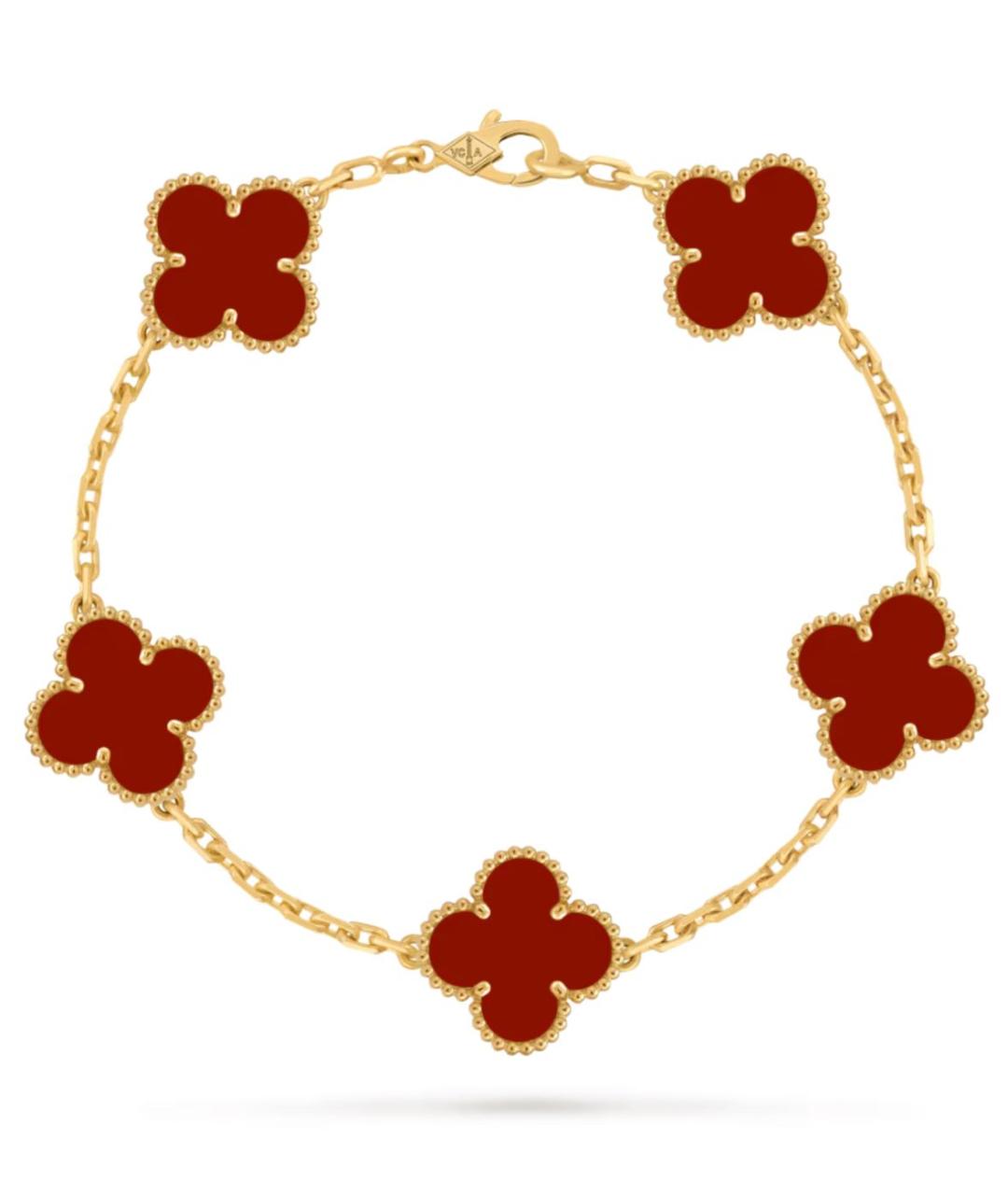 VAN CLEEF & ARPELS Золотой браслет из желтого золота, фото 3