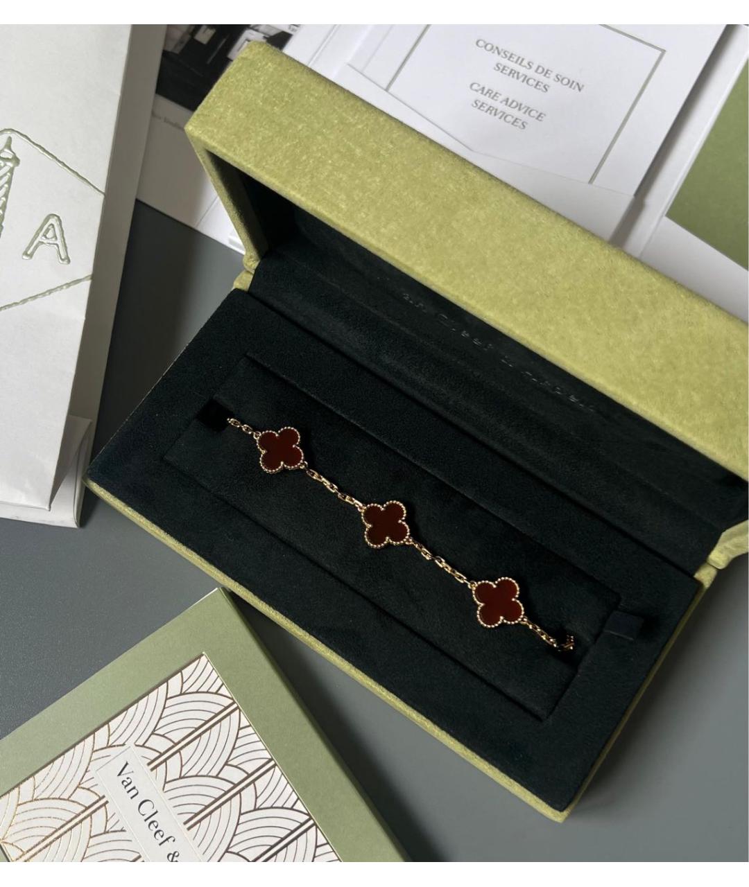VAN CLEEF & ARPELS Золотой браслет из желтого золота, фото 2
