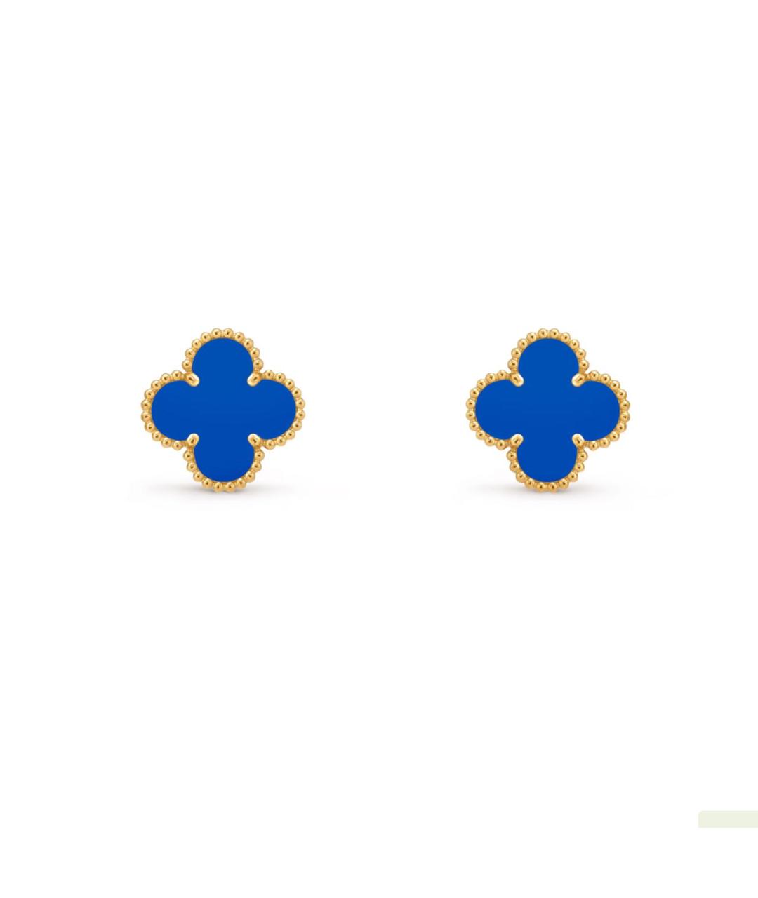 VAN CLEEF & ARPELS Золотые серьги из желтого золота, фото 3