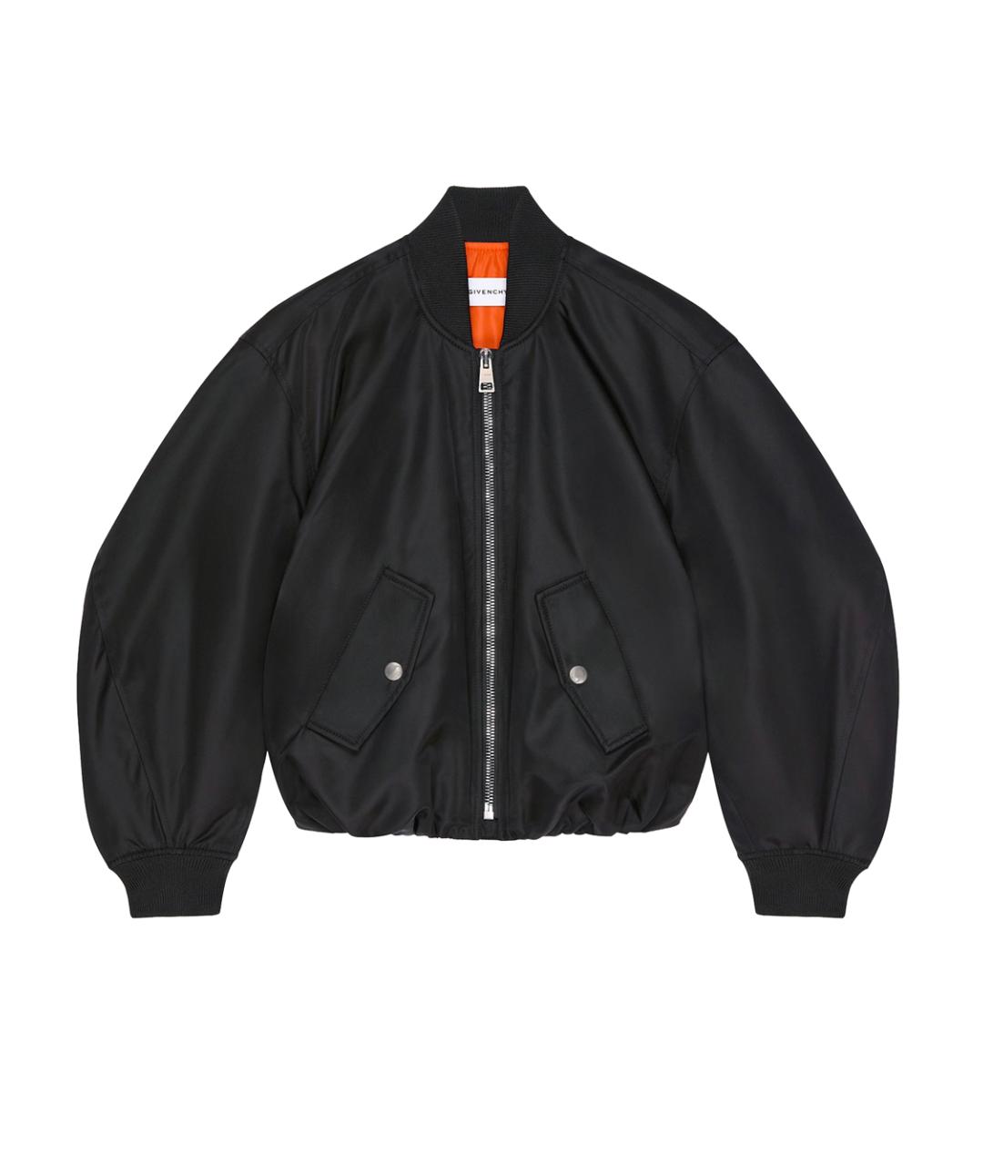 GIVENCHY Черная вискозная куртка, фото 1