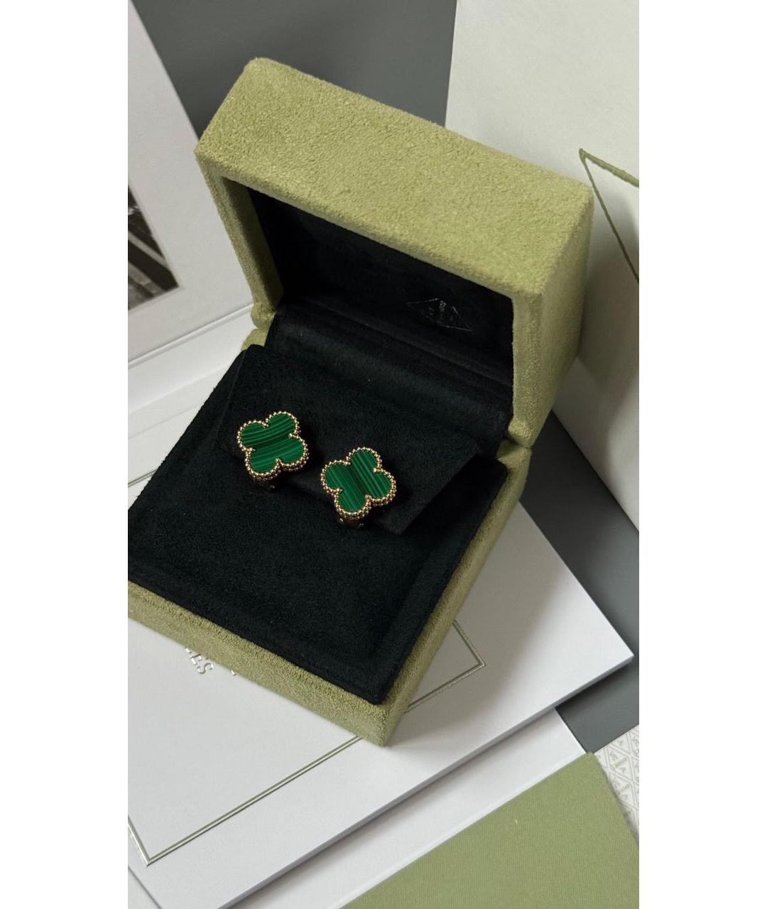 VAN CLEEF & ARPELS Золотые серьги из желтого золота, фото 2