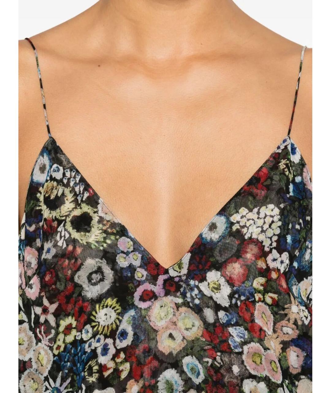 KHAITE Мульти шелковое платье, фото 5