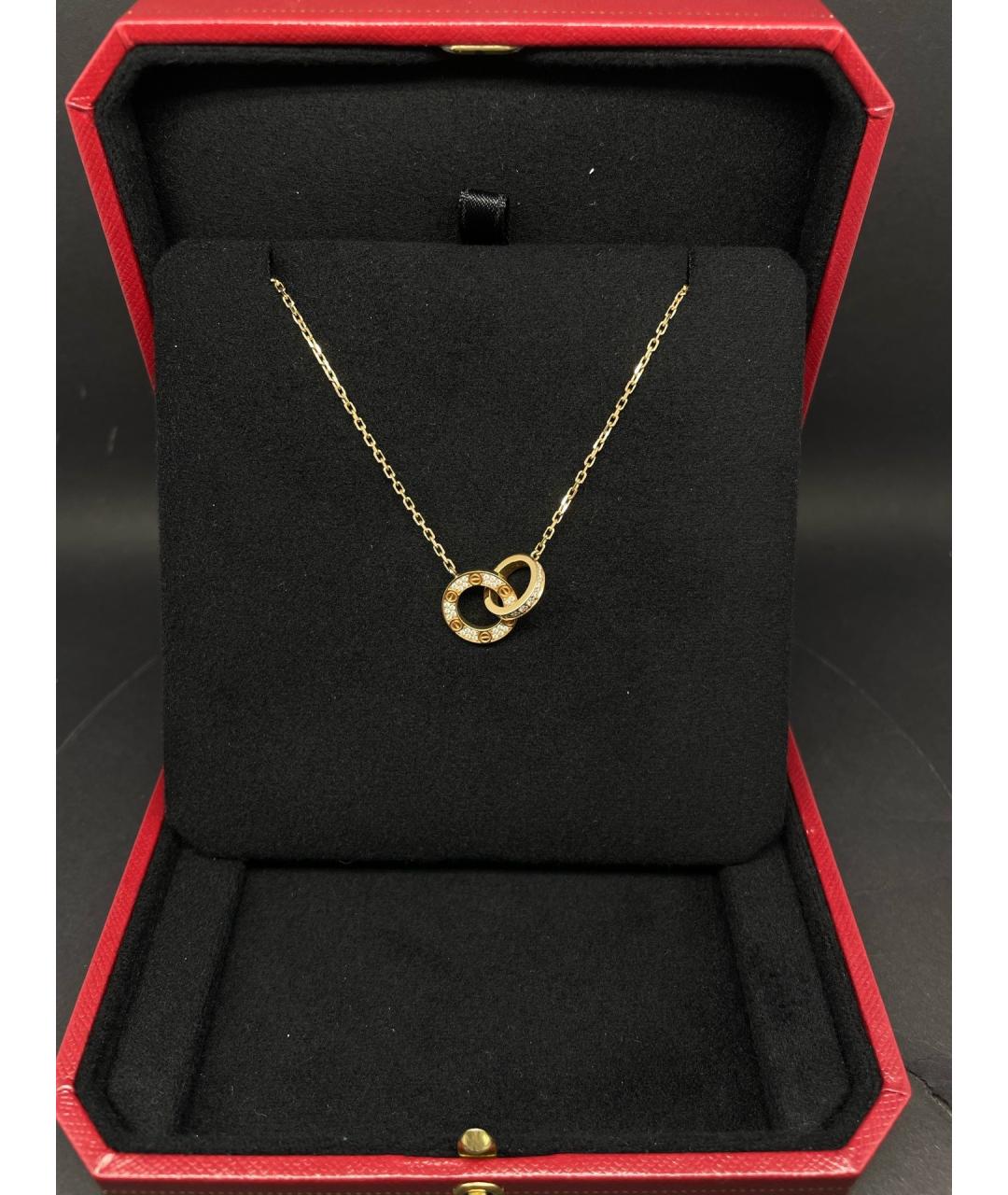 CARTIER Золотое колье из розового золота, фото 2