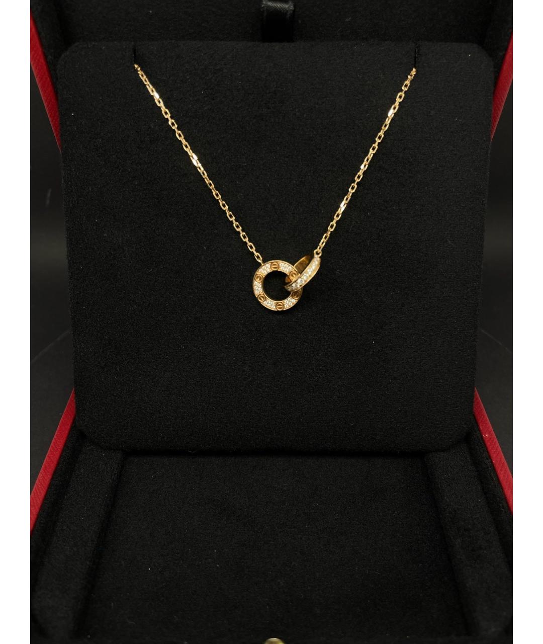 CARTIER Золотое колье из розового золота, фото 5