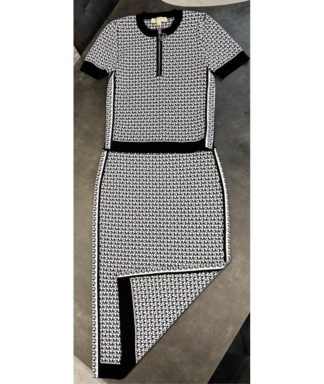 MICHAEL MICHAEL KORS Мульти вискозный костюм с юбками, фото 5