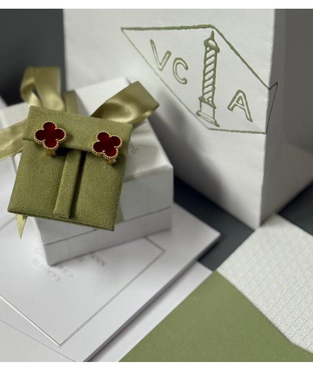 VAN CLEEF & ARPELS Золотые серьги из желтого золота, фото 2