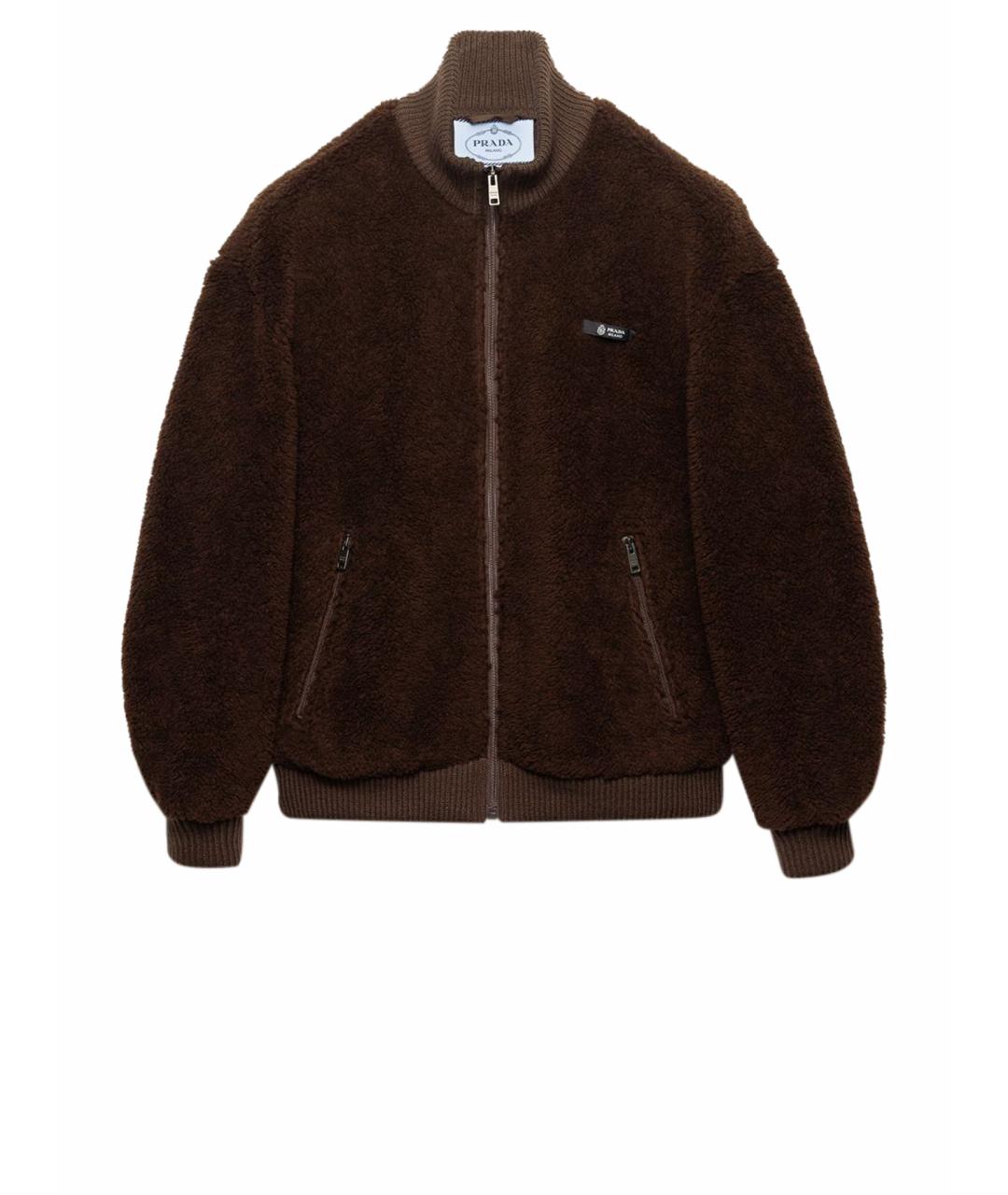 PRADA Коричневая куртка, фото 1