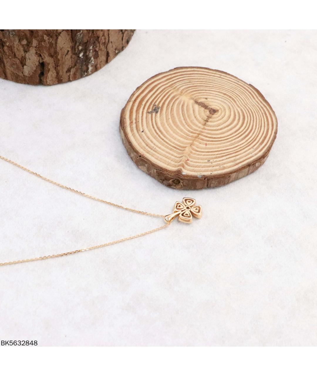 BVLGARI Золотое колье из розового золота, фото 3