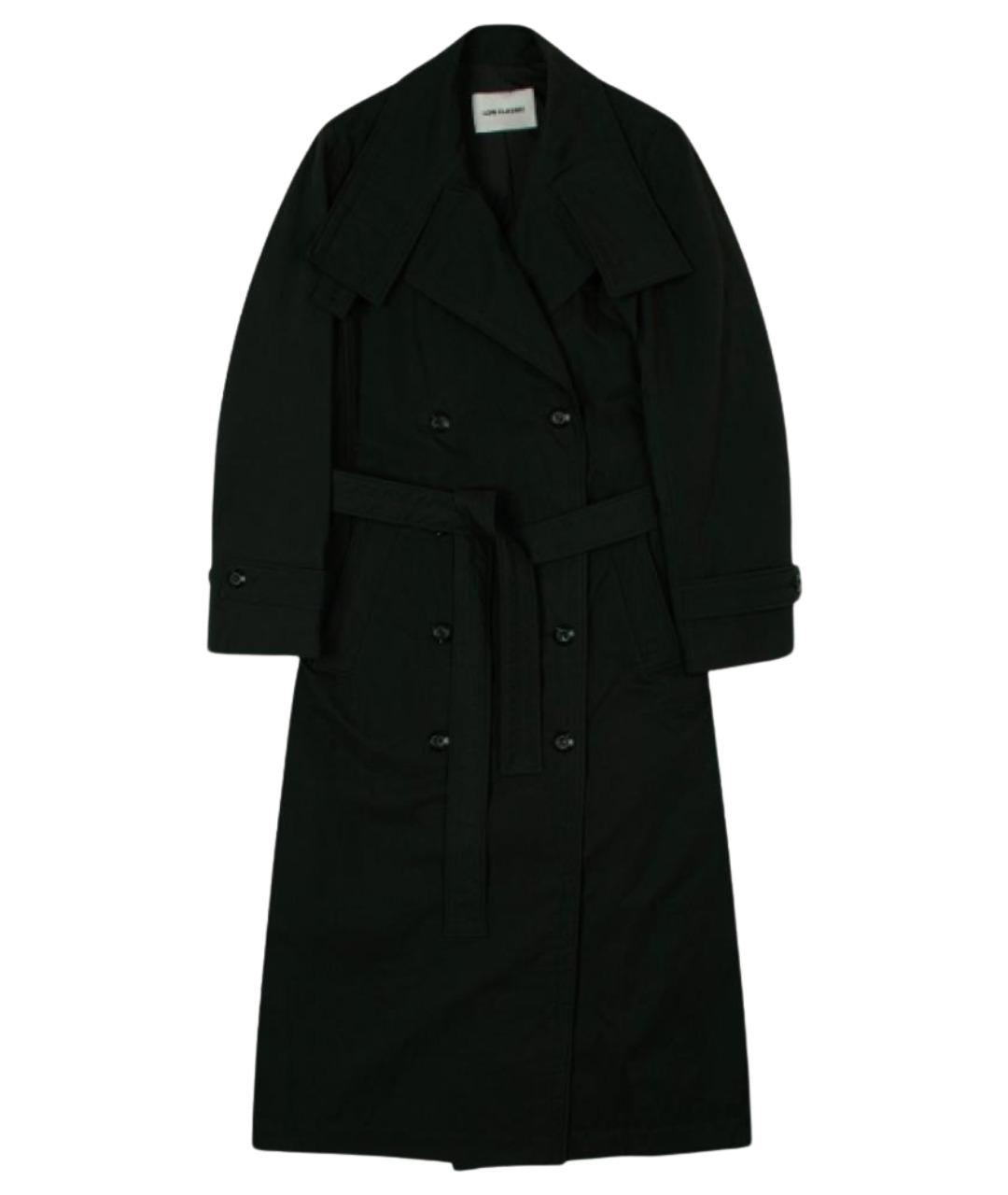 LOW CLASSIC Серое хлопковое пальто, фото 1