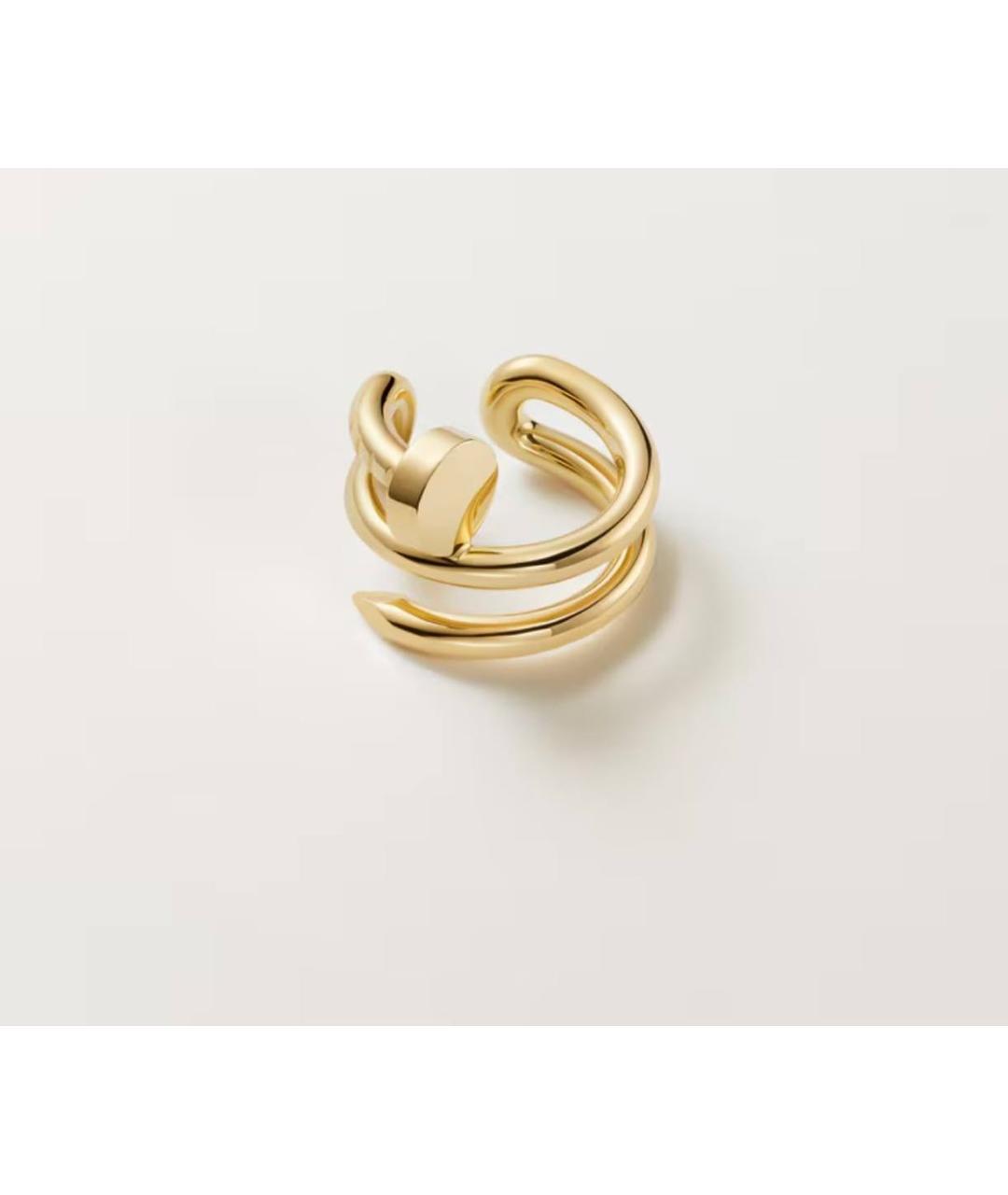 CARTIER Золотые серьги из желтого золота, фото 5