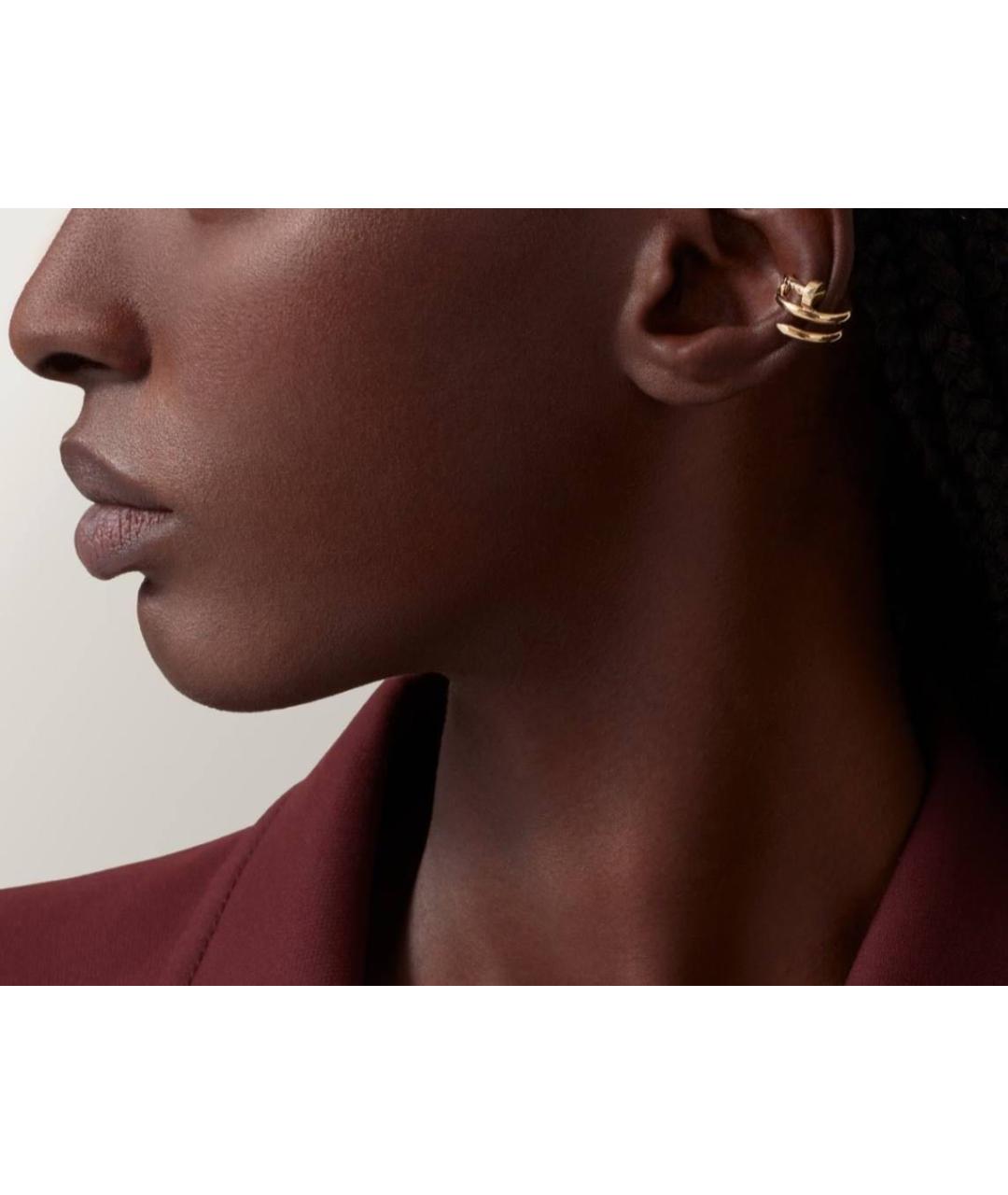 CARTIER Золотые серьги из желтого золота, фото 4