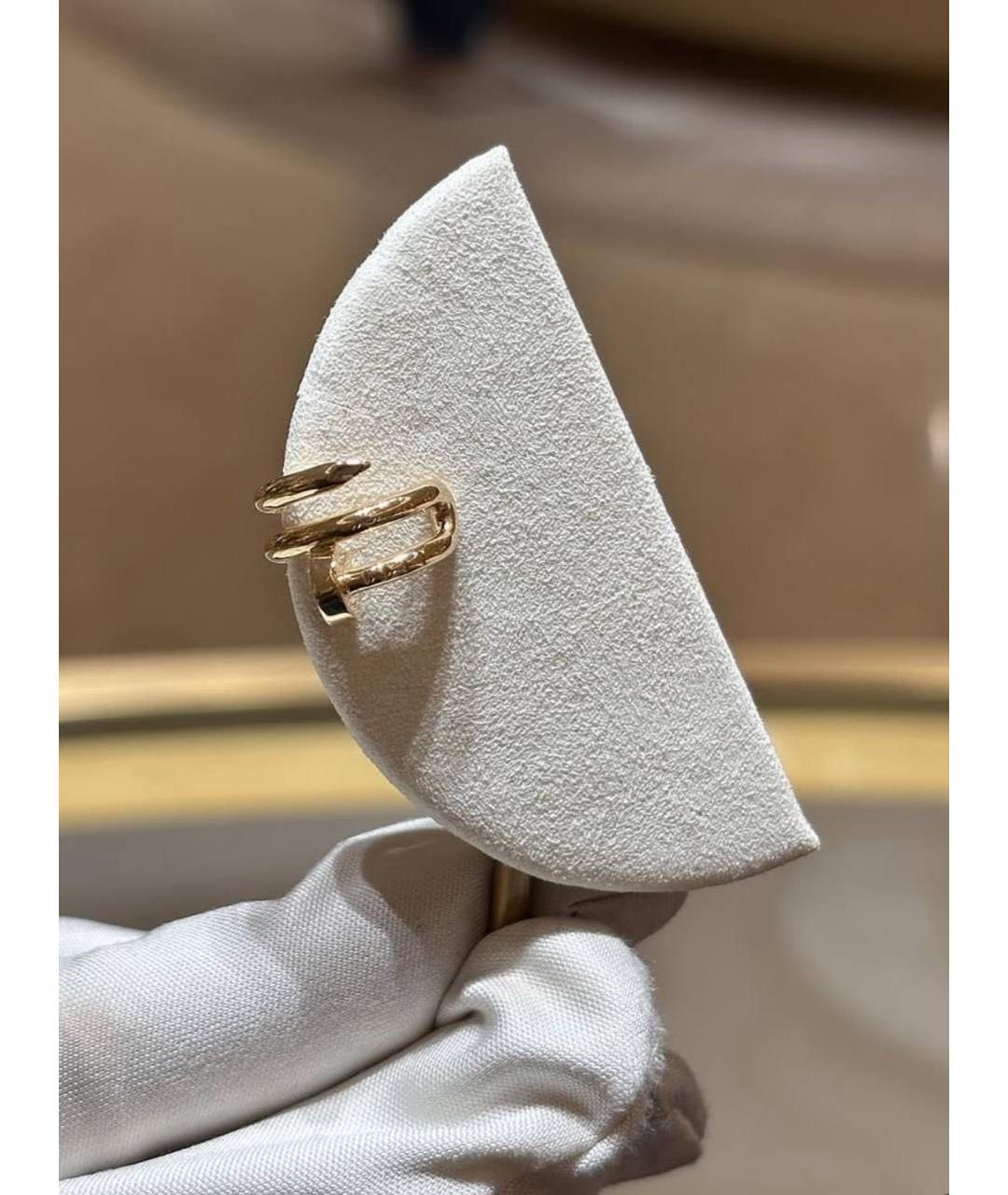 CARTIER Золотые серьги из желтого золота, фото 2