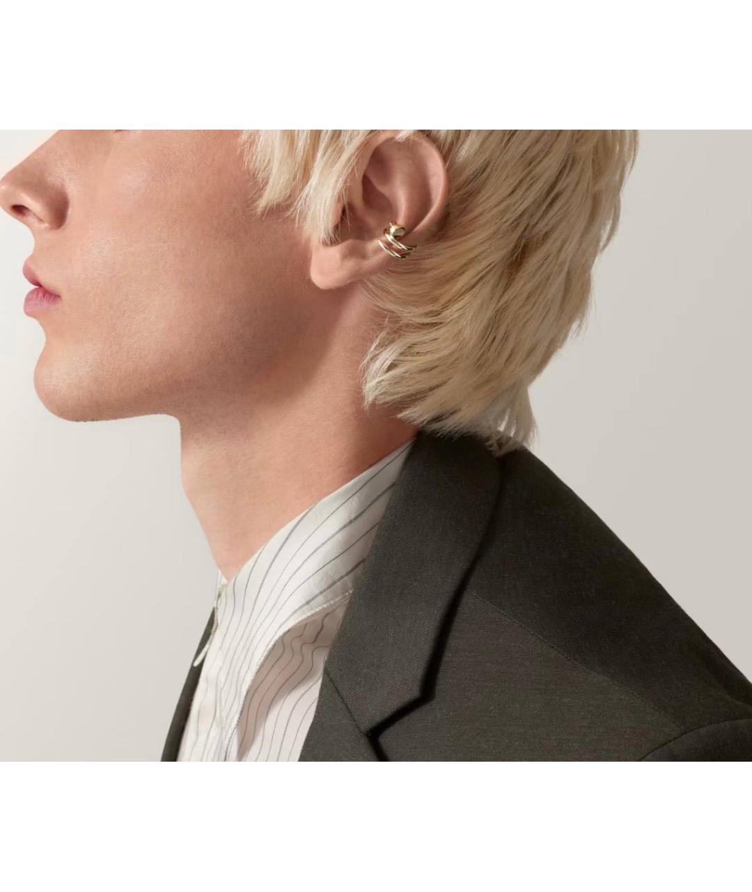 CARTIER Золотые серьги из желтого золота, фото 3