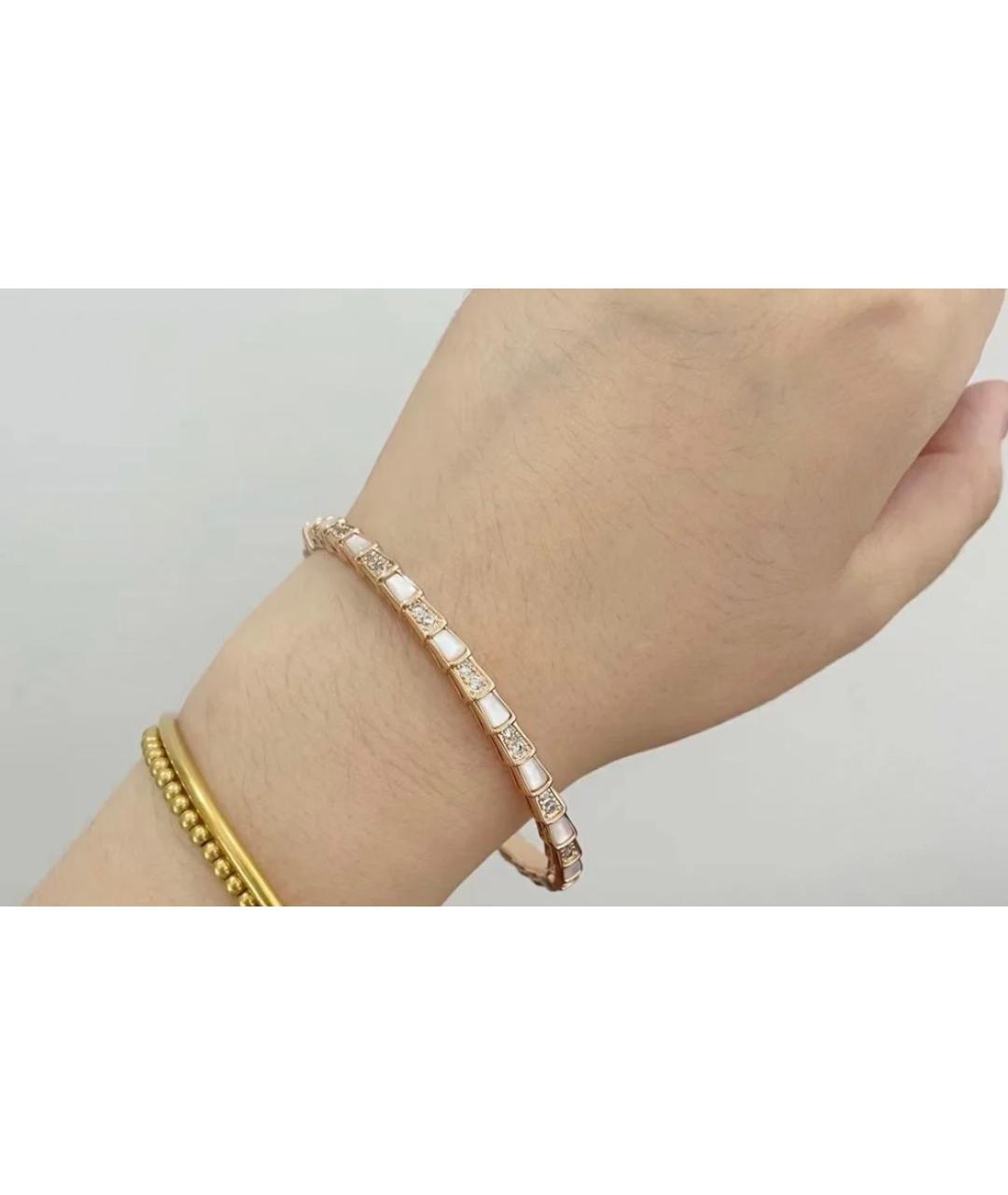 BVLGARI Золотой браслет из розового золота, фото 6