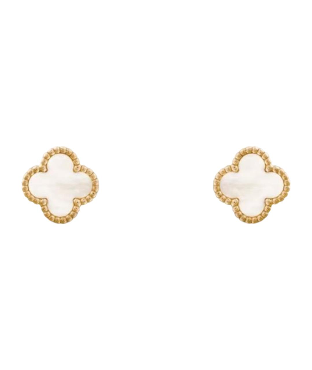 VAN CLEEF & ARPELS Золотые серьги из желтого золота, фото 1