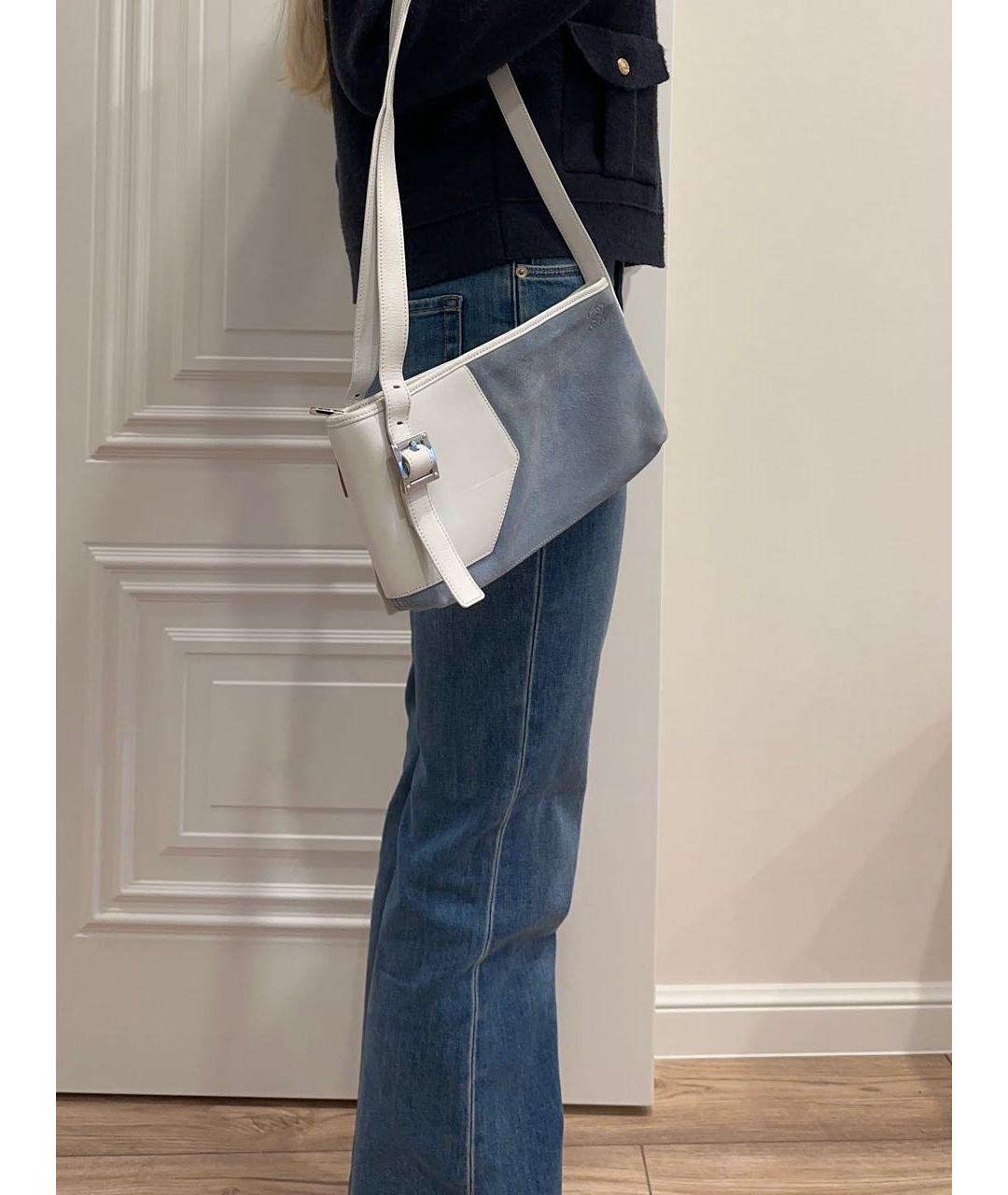 LOEWE Мульти замшевая сумка через плечо, фото 7