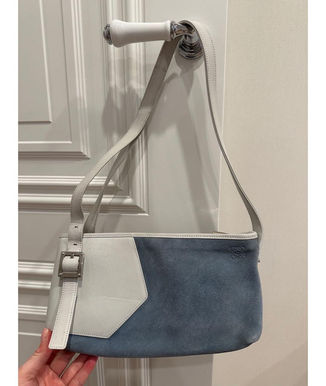 LOEWE Мульти замшевая сумка через плечо, фото 9