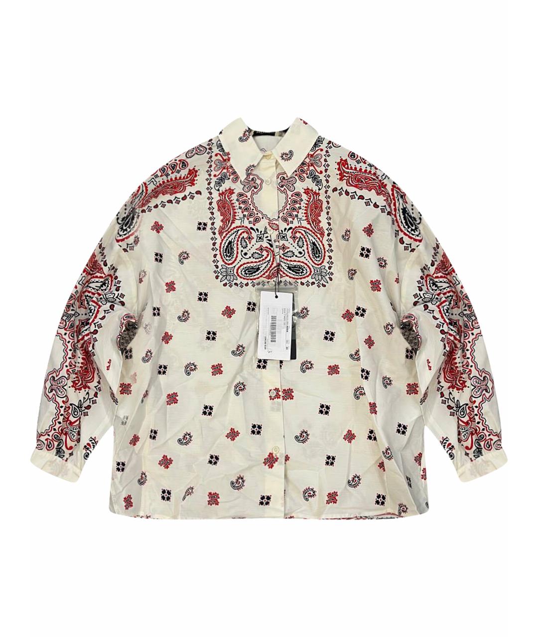 WEEKEND MAX MARA Мульти хлопковая рубашка, фото 1