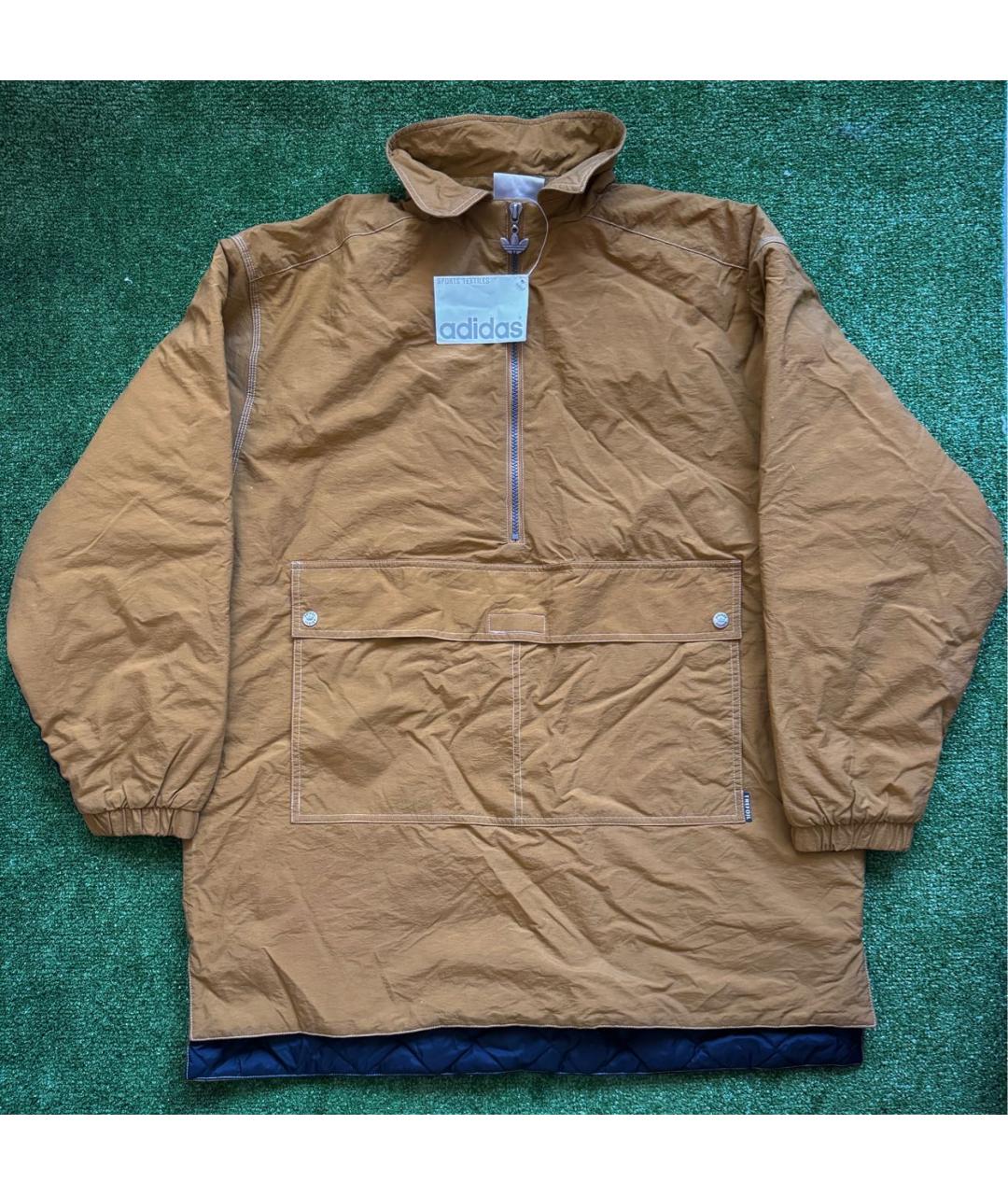 ADIDAS Горчичная полиэстеровая куртка, фото 7