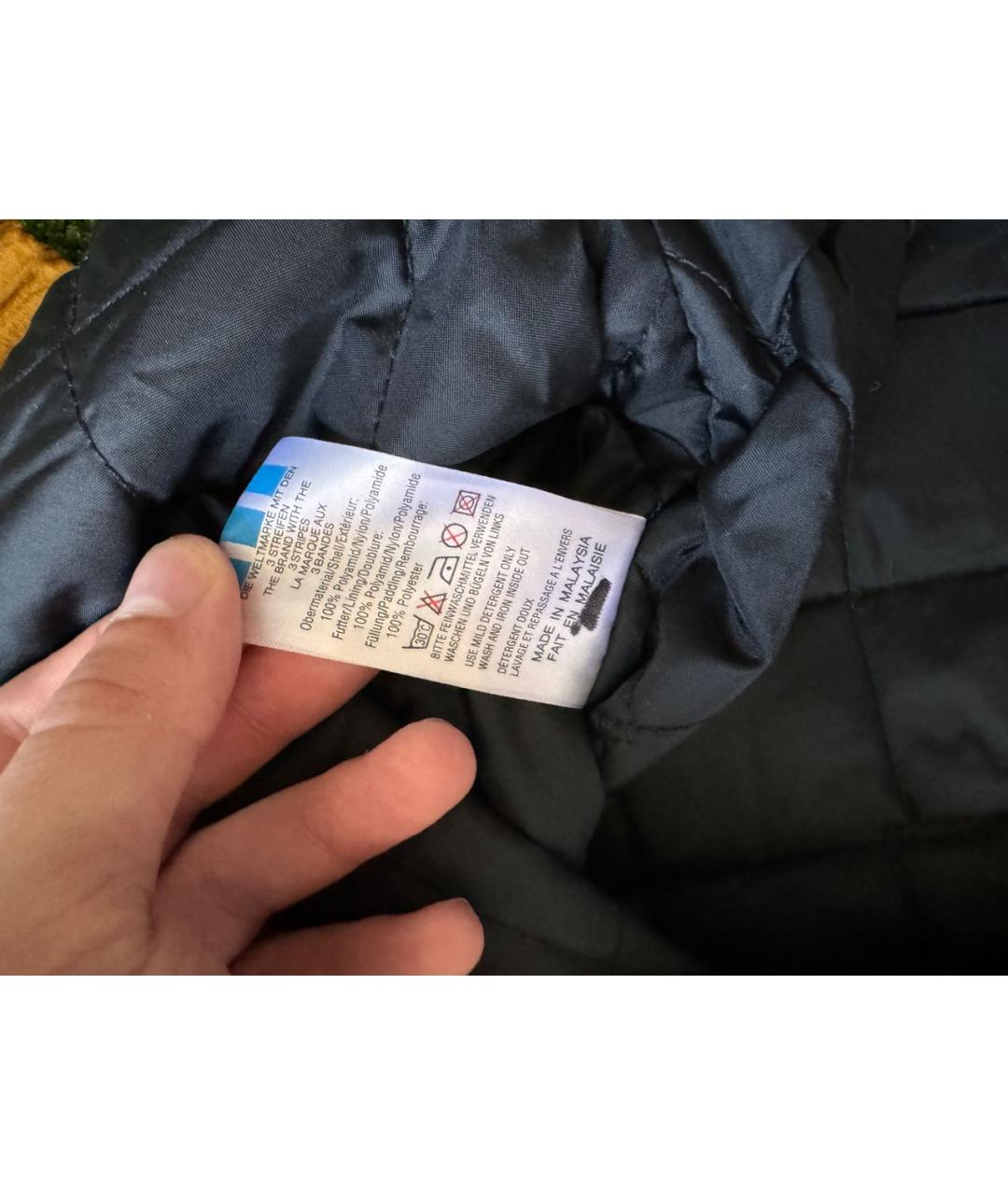 ADIDAS Горчичная полиэстеровая куртка, фото 6