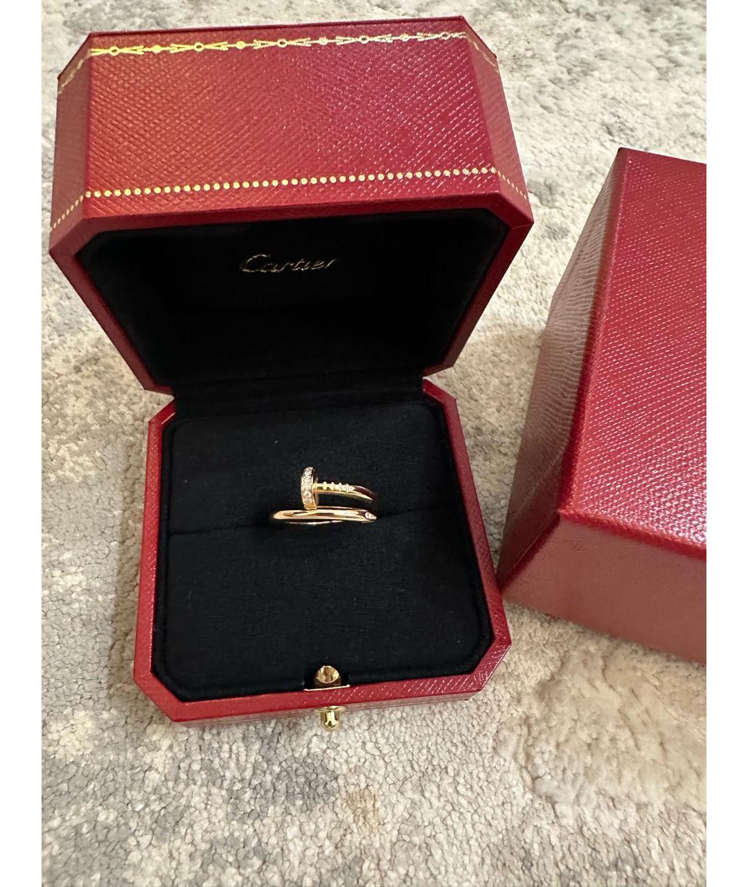 CARTIER Белое кольцо из розового золота, фото 2