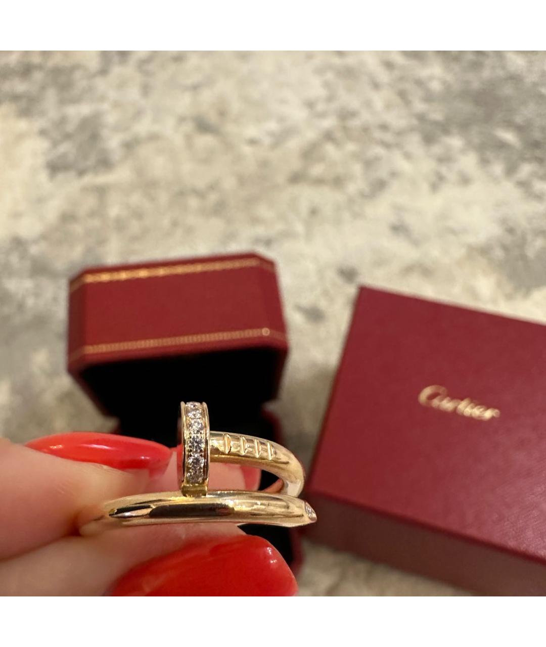 CARTIER Белое кольцо из розового золота, фото 6