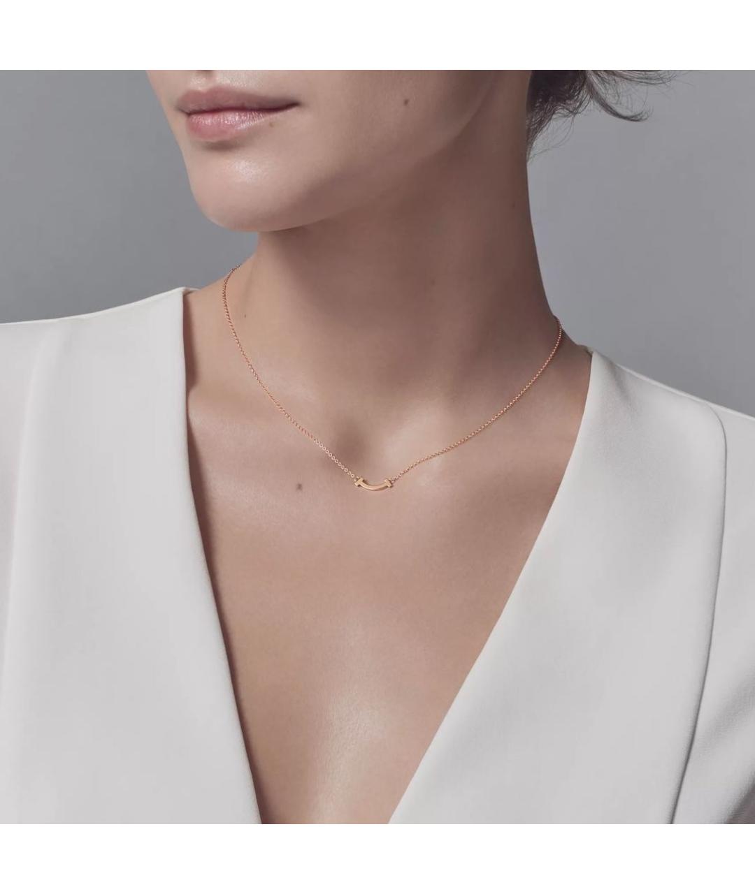 TIFFANY&CO Золотая подвеска из розового золота, фото 2