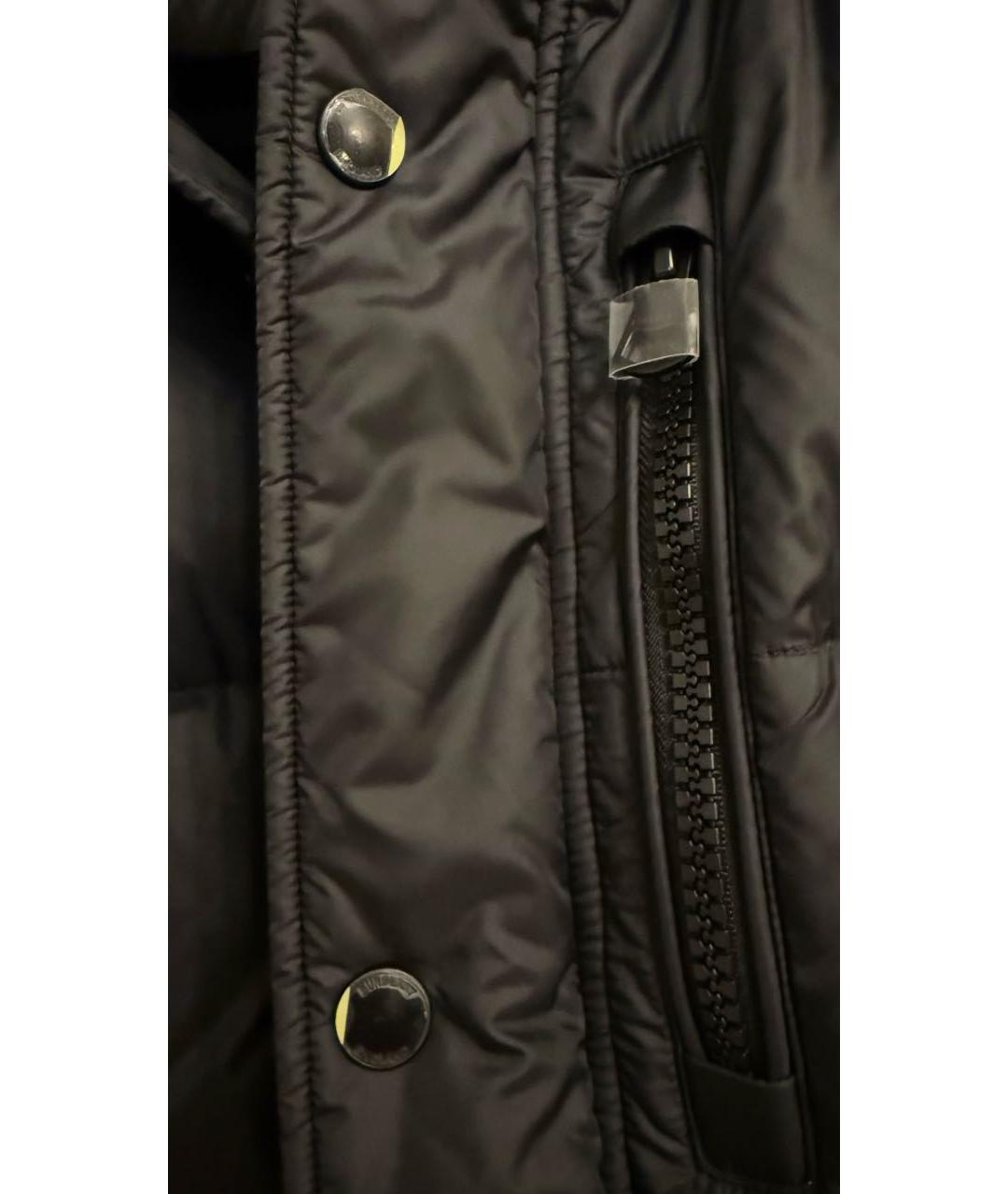 BURBERRY Черный полиэстеровый пуховик, фото 5