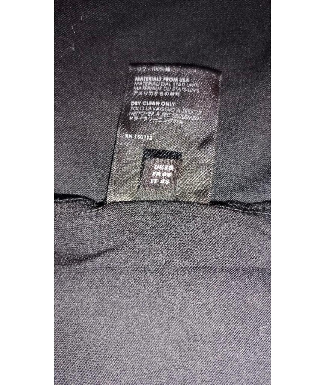 AMIRI Черная хлопковая футболка, фото 7