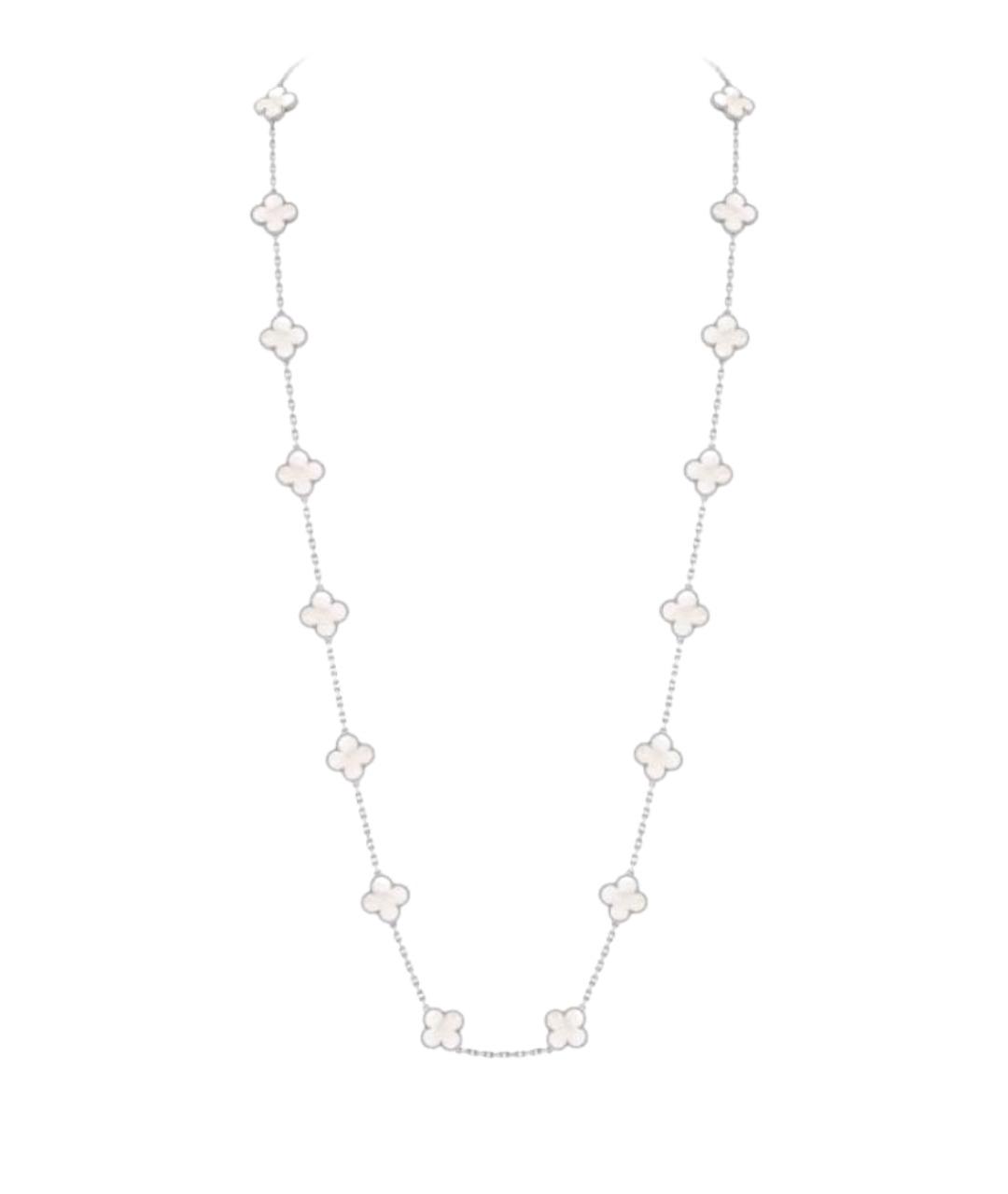 VAN CLEEF & ARPELS Серебряное колье из белого золота, фото 1