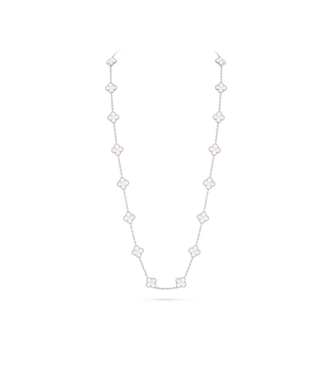 VAN CLEEF & ARPELS Серебряное колье из белого золота, фото 3
