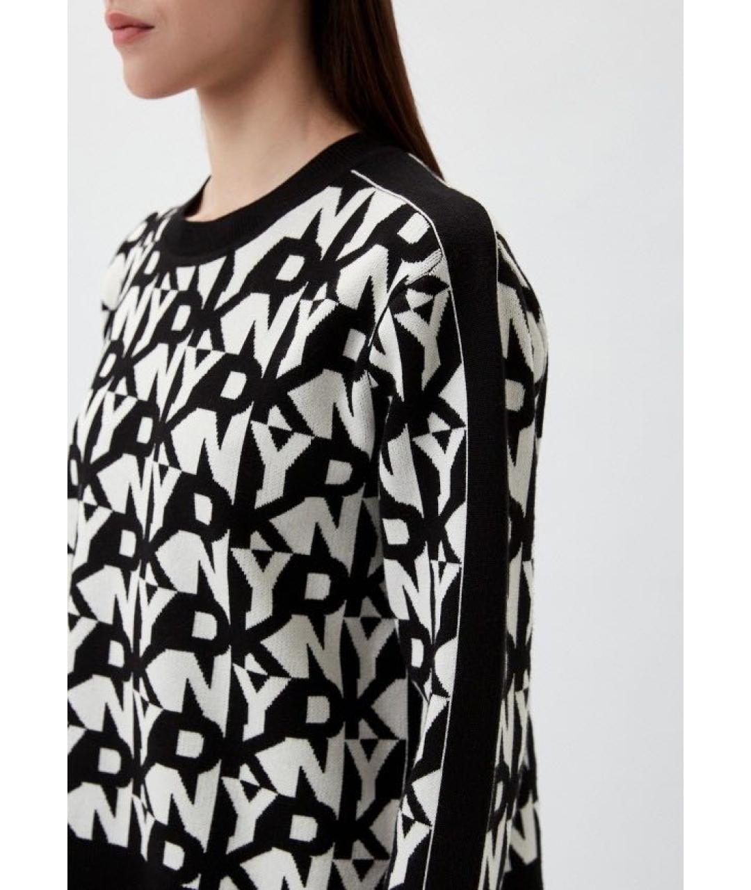 DKNY Мульти хлопковый джемпер / свитер, фото 8