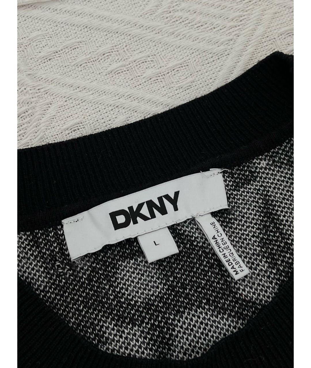DKNY Мульти хлопковый джемпер / свитер, фото 3