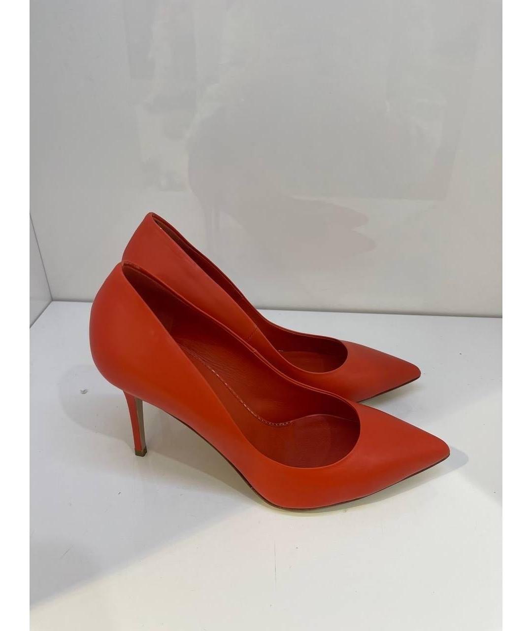 LE SILLA Коралловые кожаные туфли, фото 5
