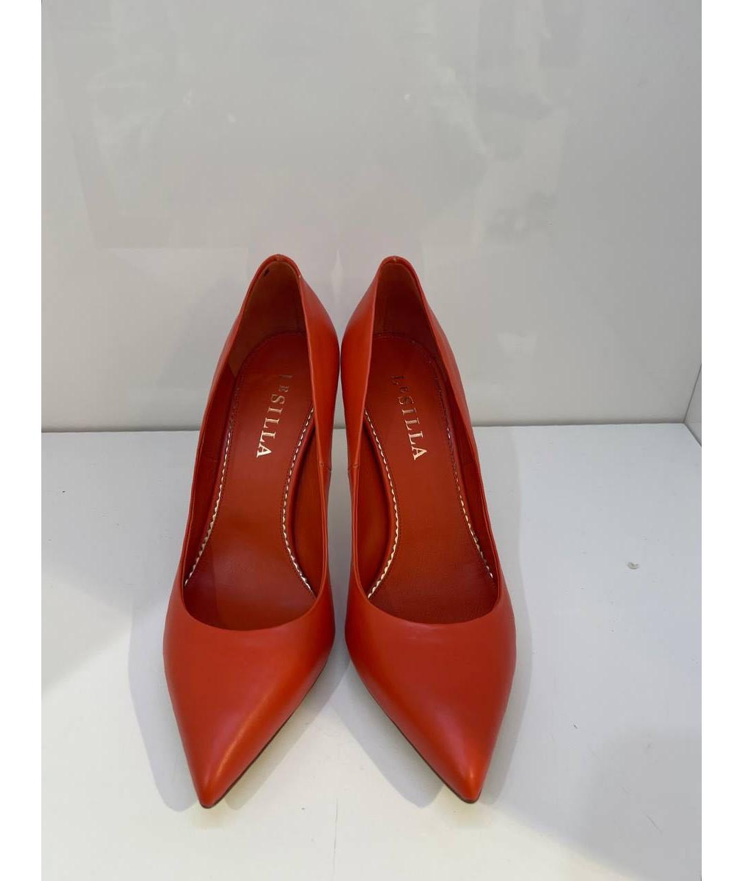 LE SILLA Коралловые кожаные туфли, фото 2
