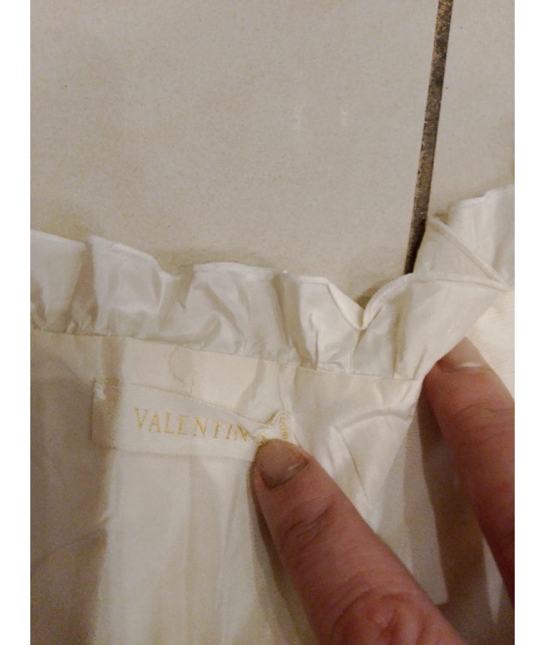 GUCCI Белая шелковая блузы, фото 2