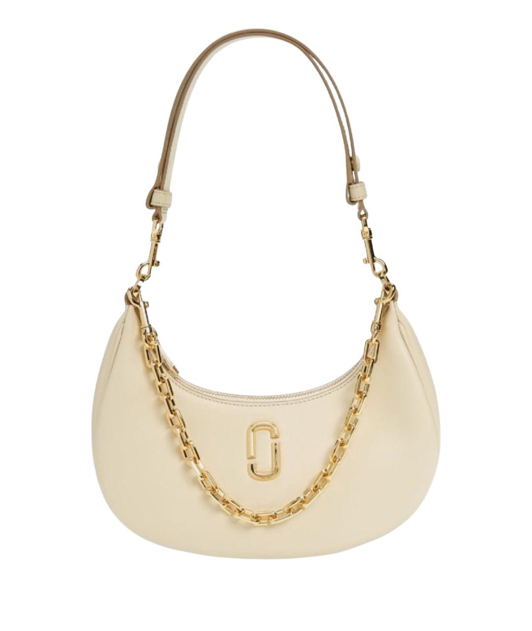 MARC JACOBS Бежевая кожаная сумка через плечо, фото 1