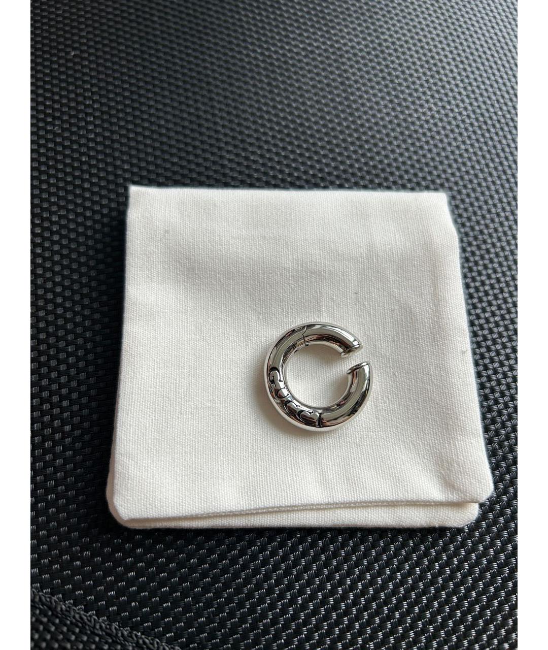 GUCCI Серебряные латунные серьги, фото 3