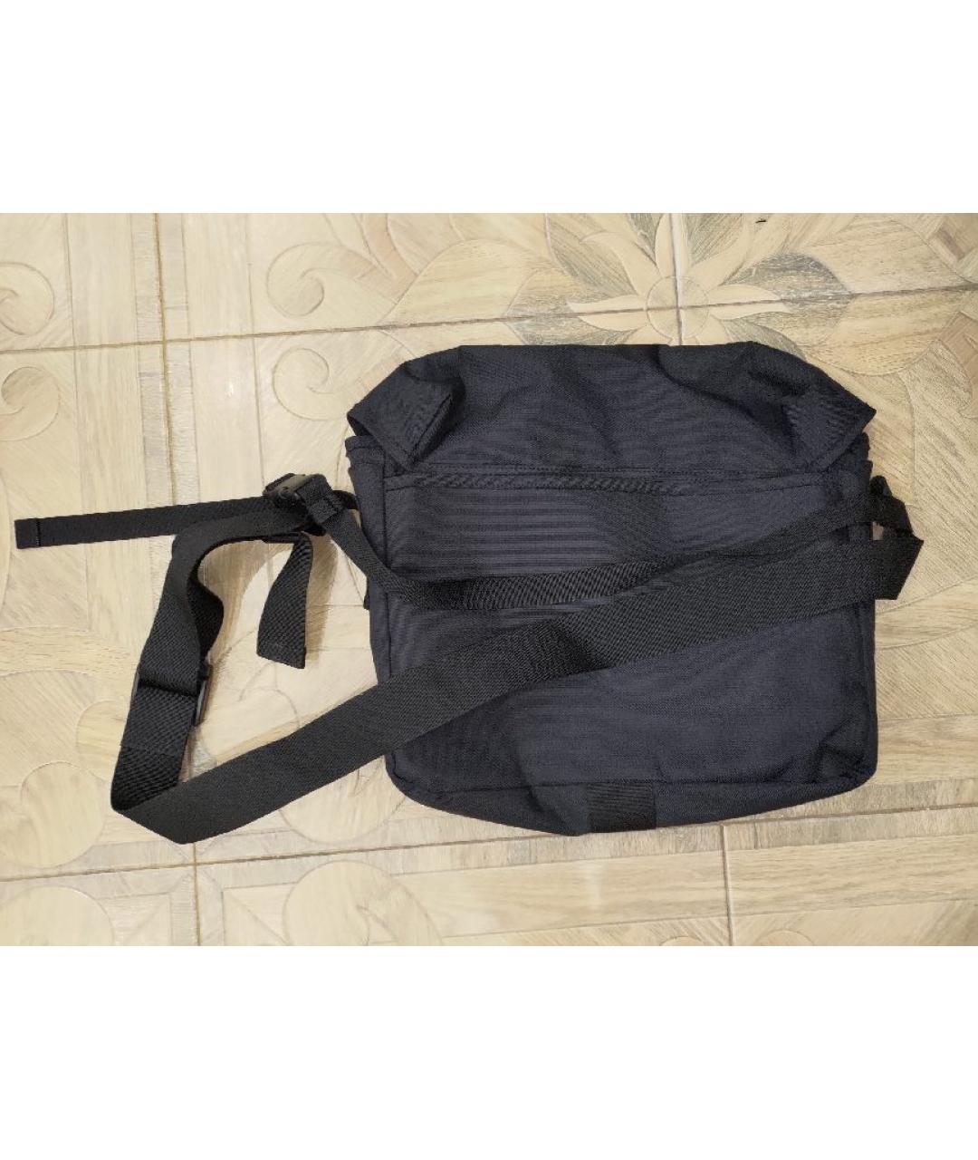 ACNE STUDIOS Черная синтетическая сумка через плечо, фото 3