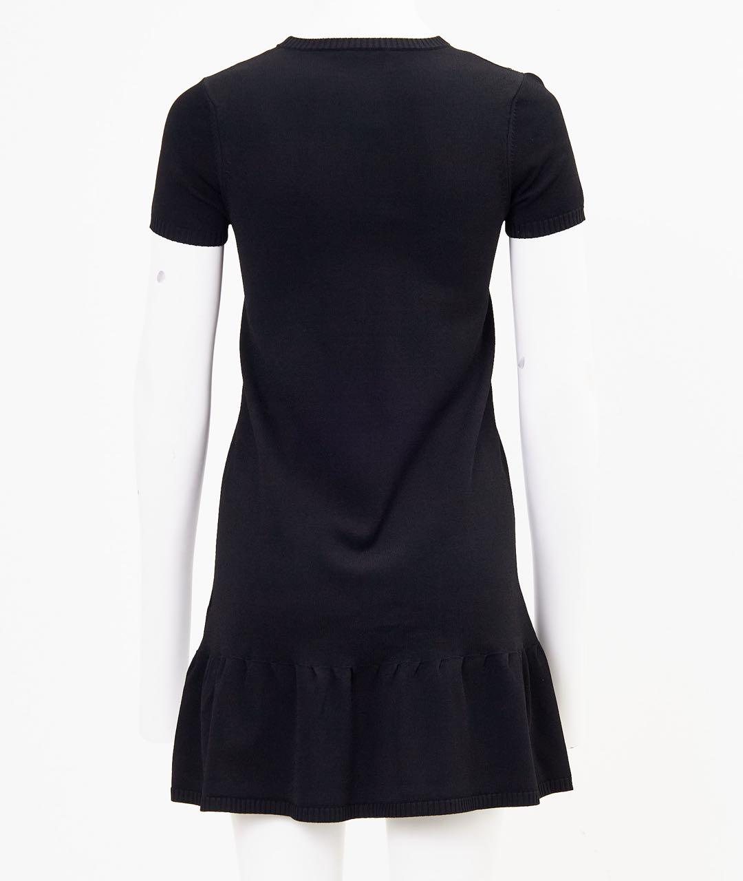 VALENTINO Черное вискозное вечернее платье, фото 2