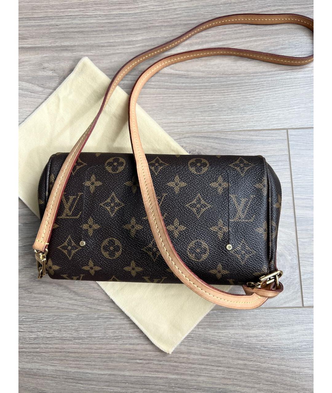 LOUIS VUITTON Коричневая сумка с короткими ручками, фото 3