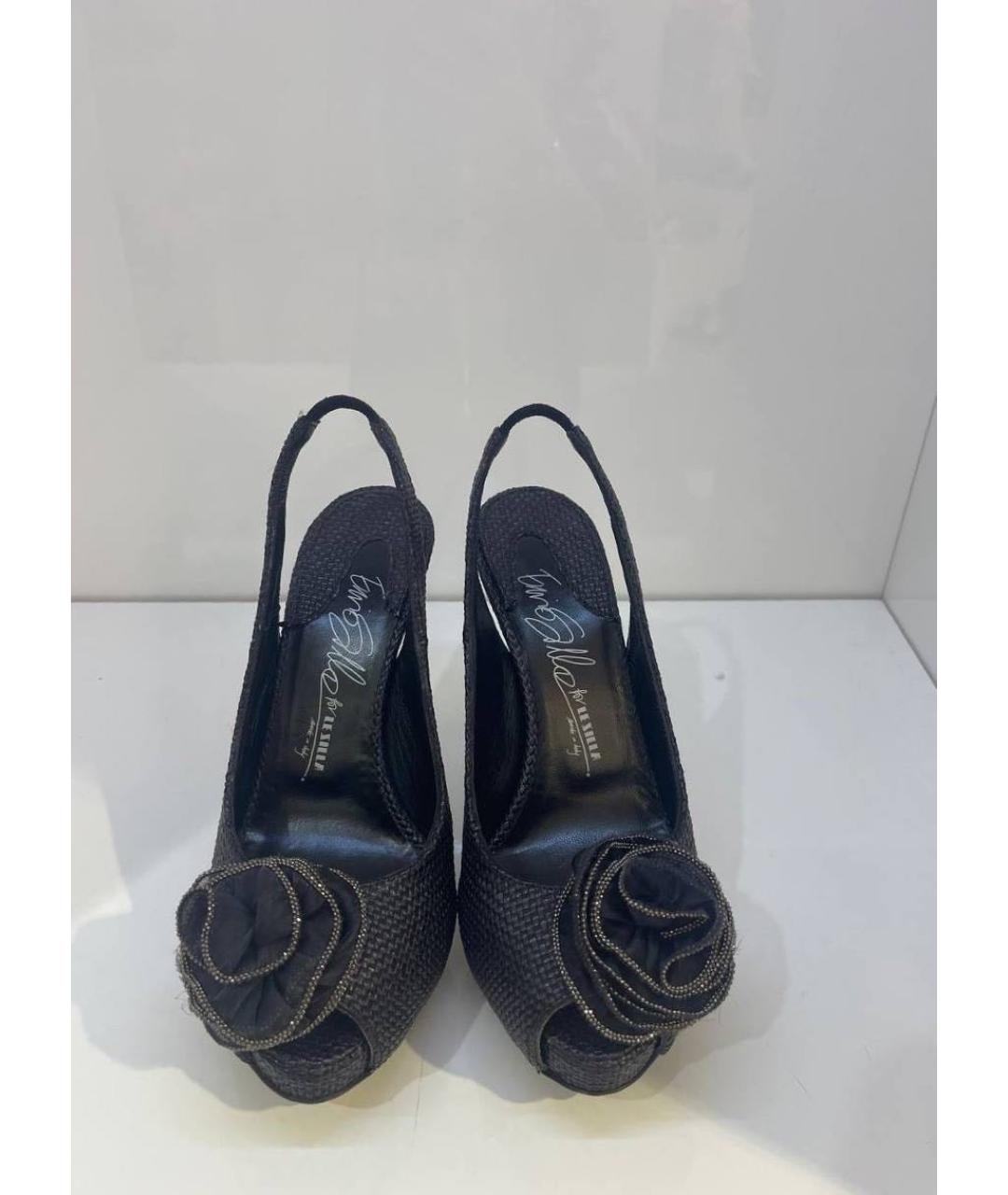 LE SILLA Черные туфли, фото 2