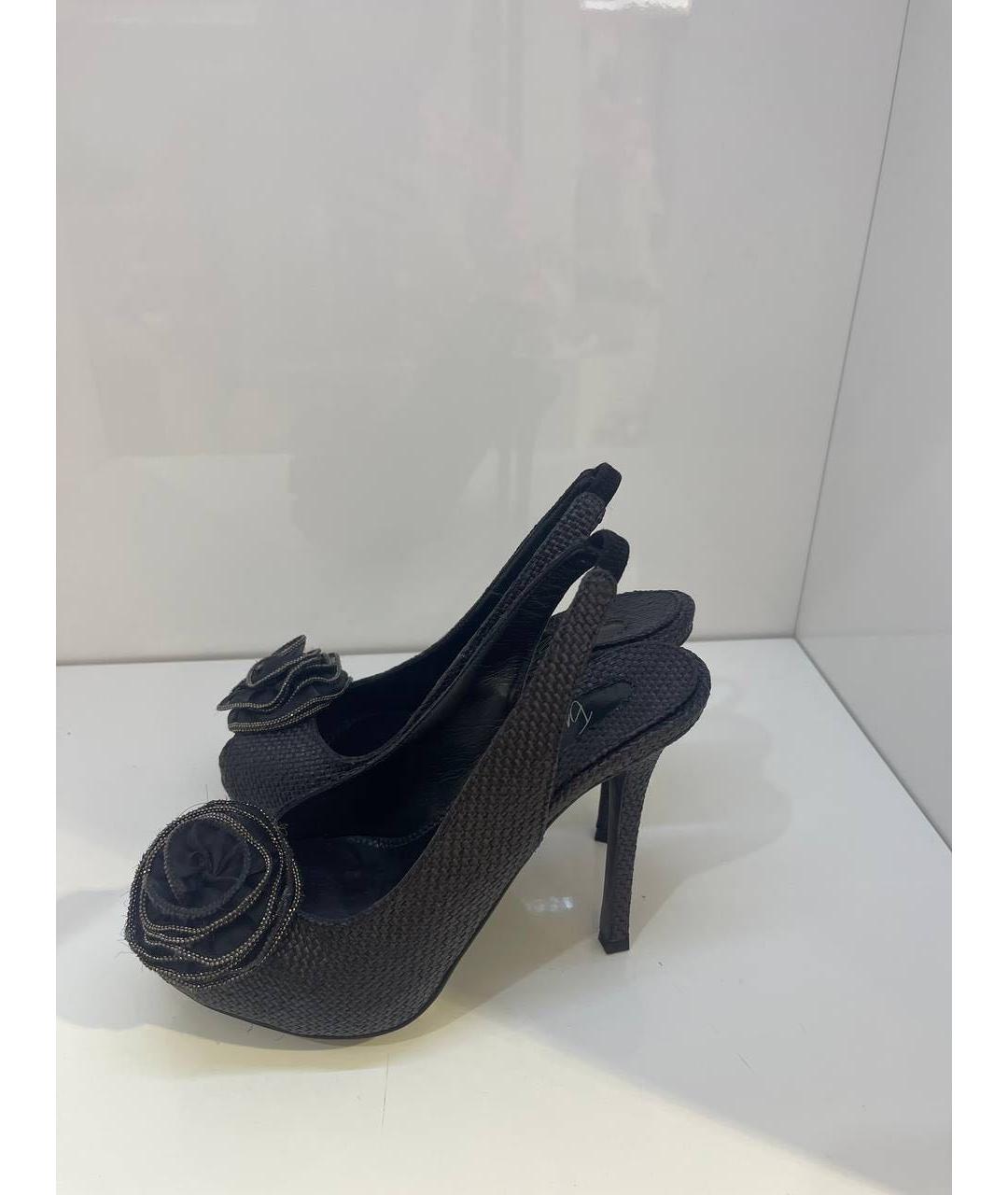 LE SILLA Черные туфли, фото 4