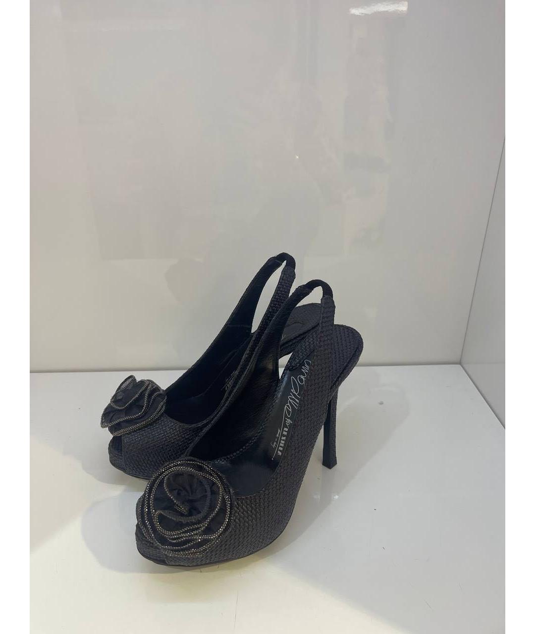 LE SILLA Черные туфли, фото 3