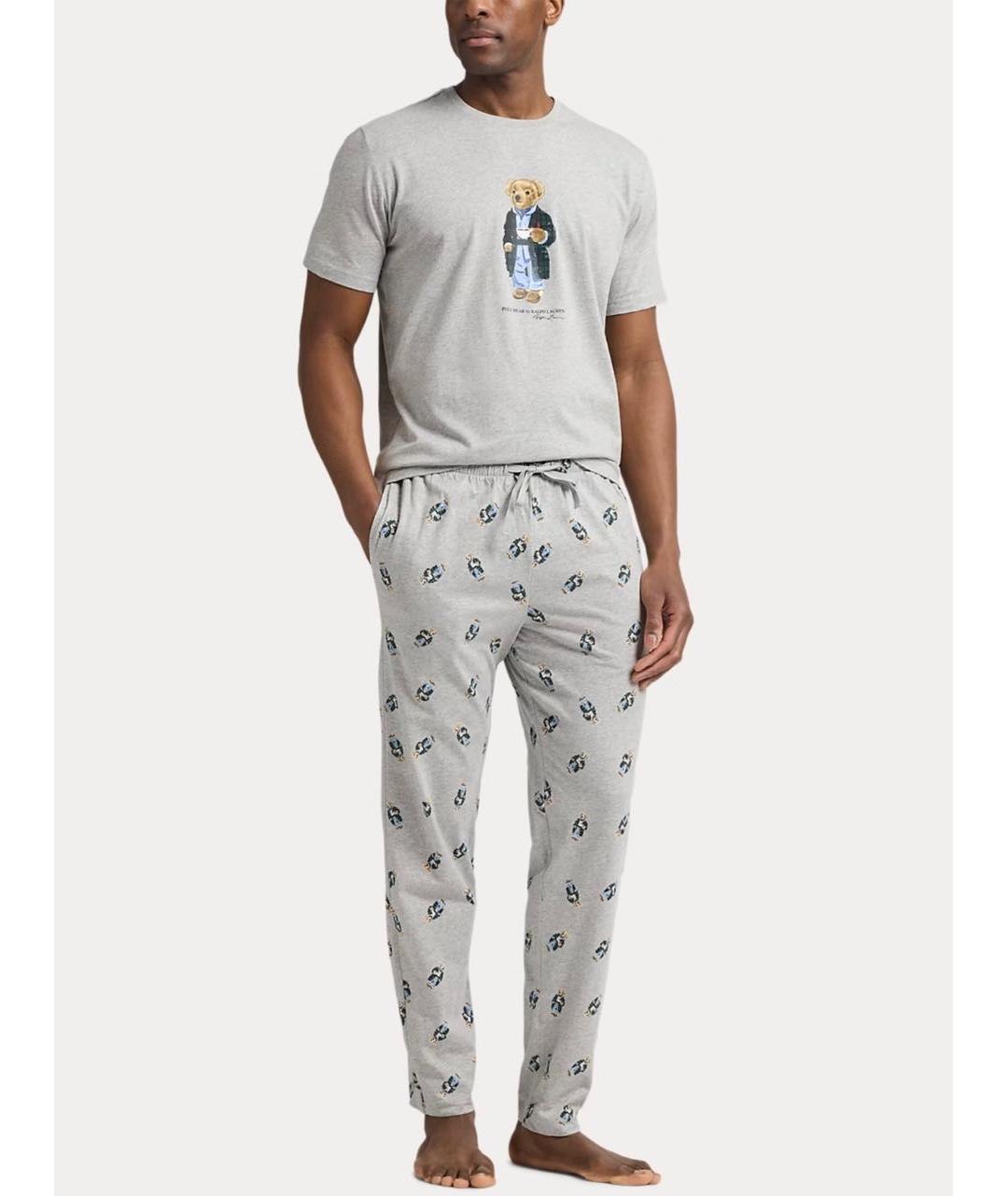 POLO RALPH LAUREN Серая пижама, фото 2