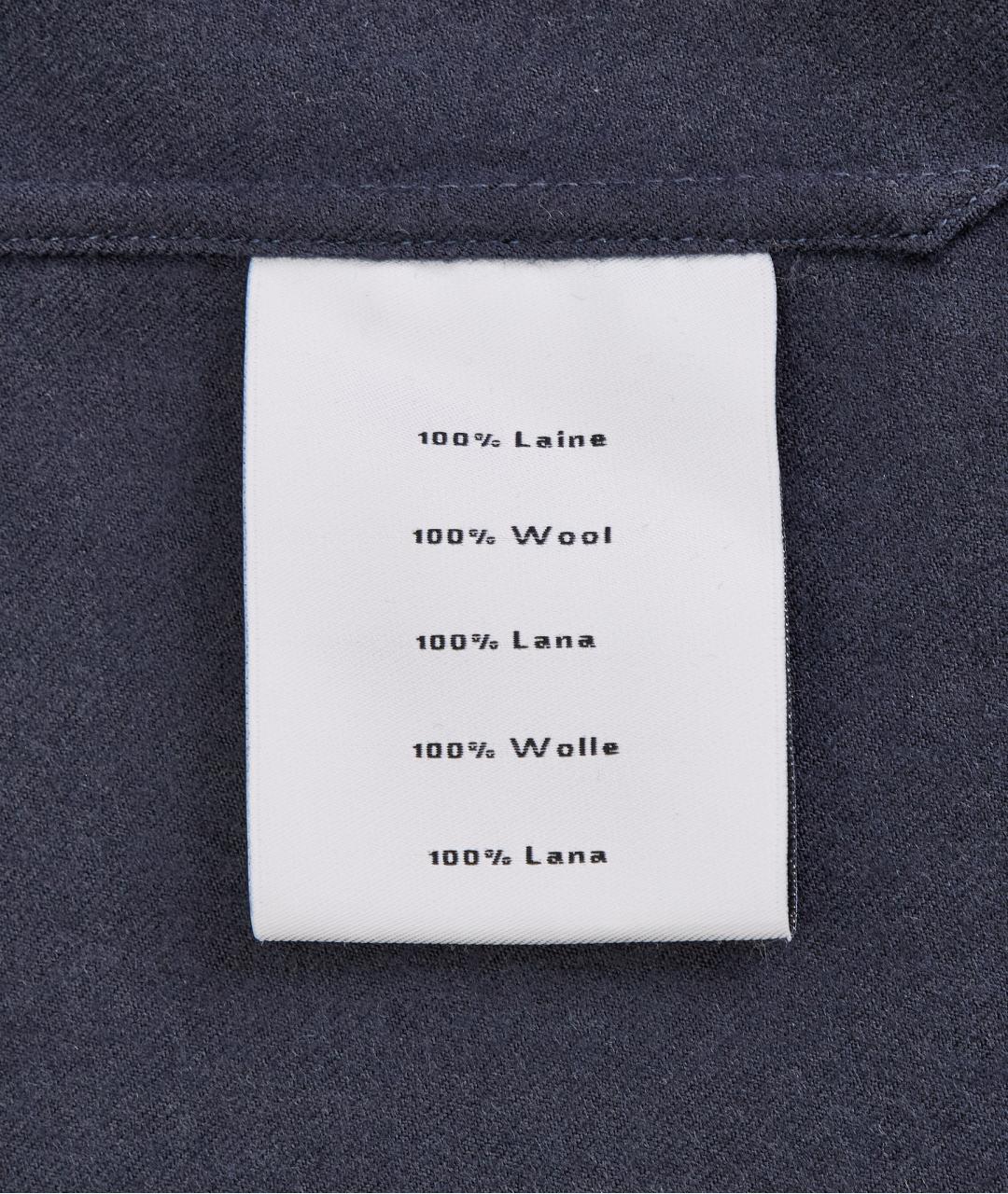 HERMES Синяя шерстяная куртка, фото 3