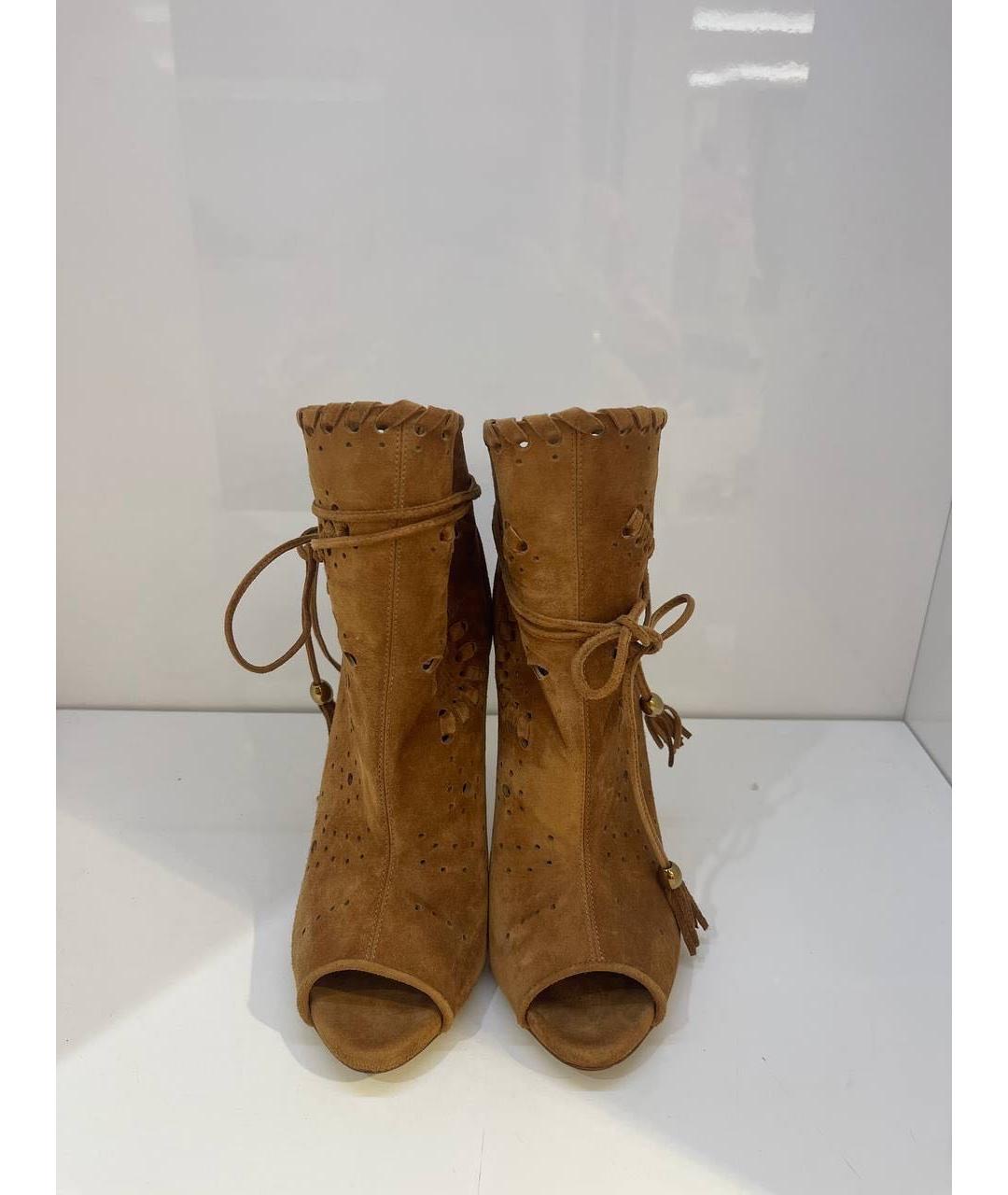 LE SILLA Коричневые замшевые туфли, фото 2