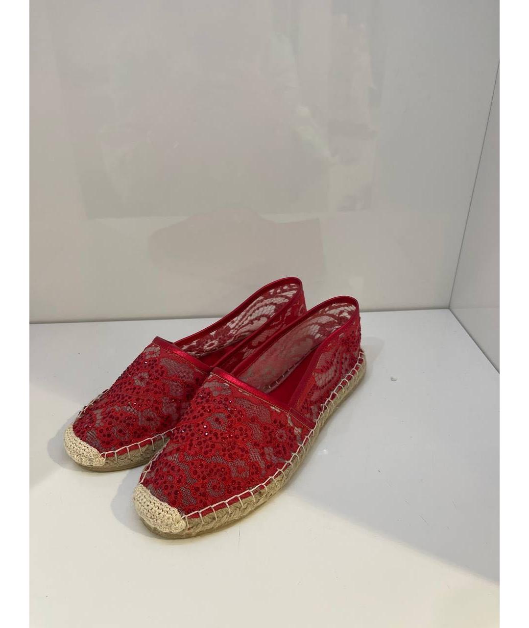 LE SILLA Красные текстильные эспадрильи, фото 3