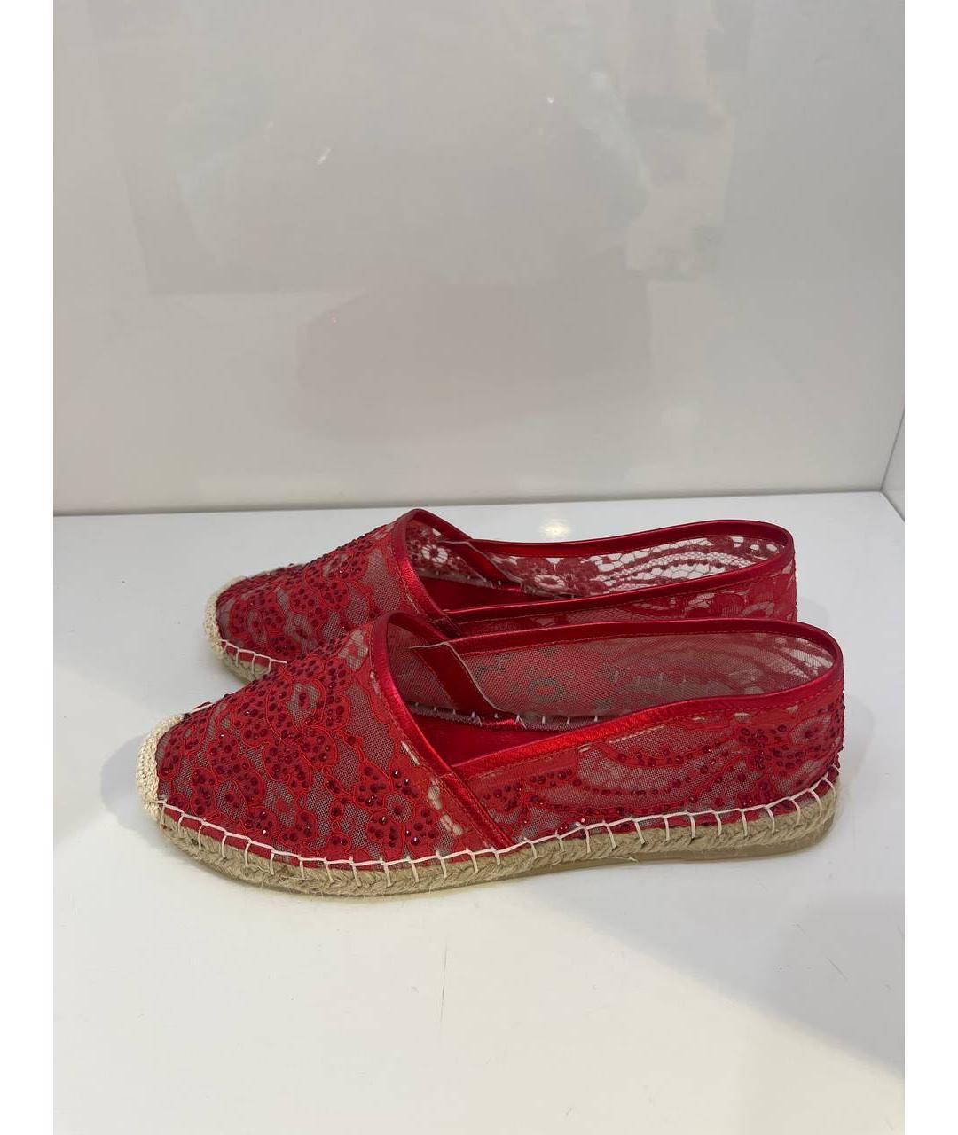 LE SILLA Красные текстильные эспадрильи, фото 4